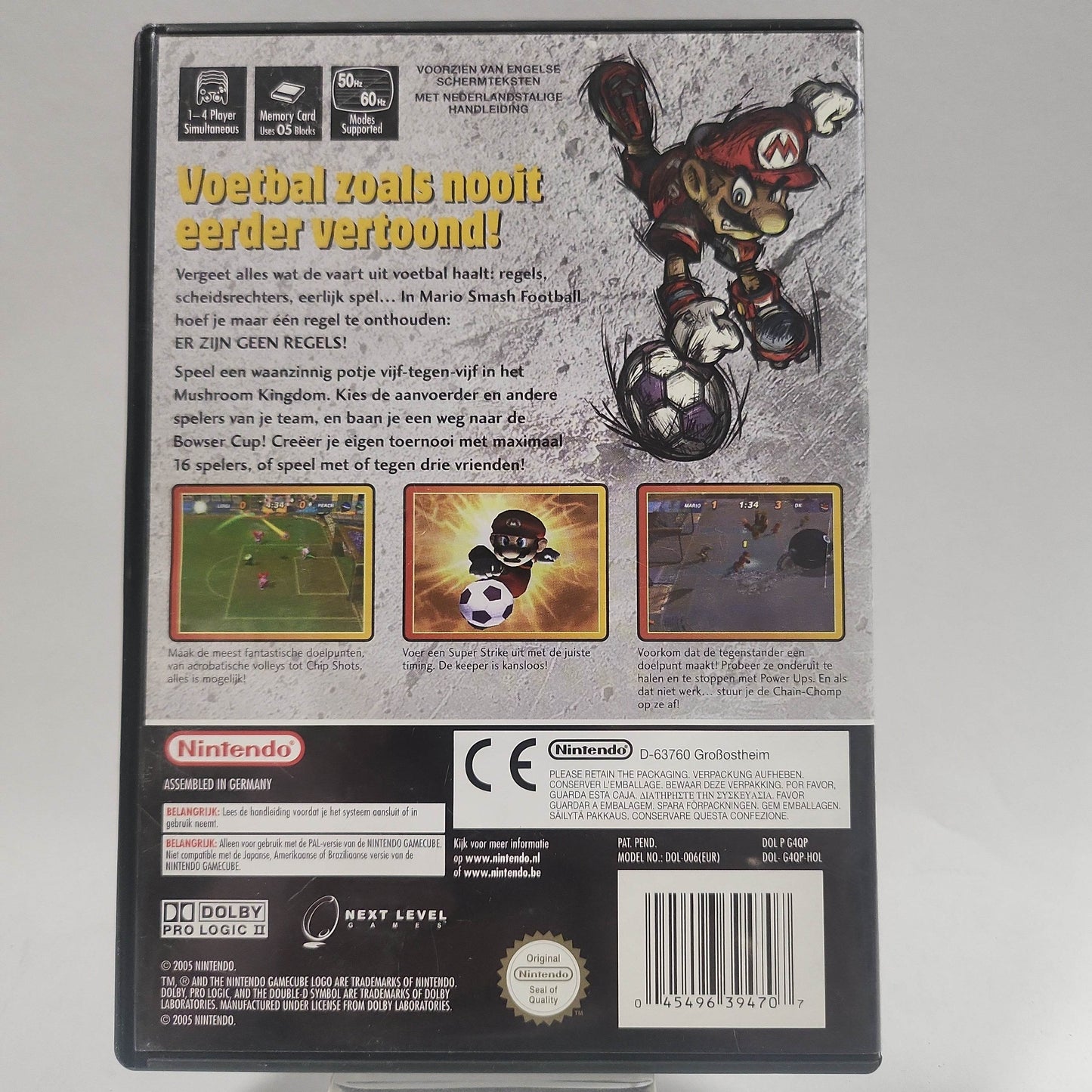 Mario Smash Football (No Book) Nintendo Gamecube - Feniks Gameshop