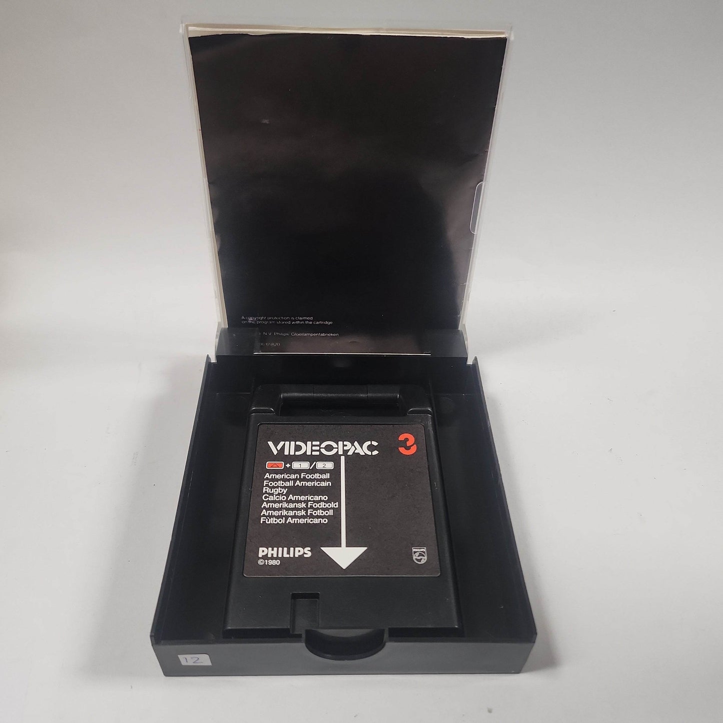 Philips Videopac 3 American Football Boxed - Feniks Gameshop