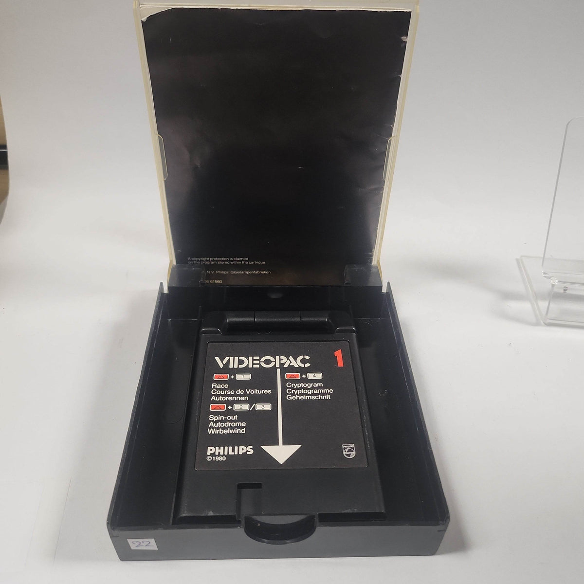 Philips Videopac 1 Race/ Spin-out Boxed - Feniks Gameshop