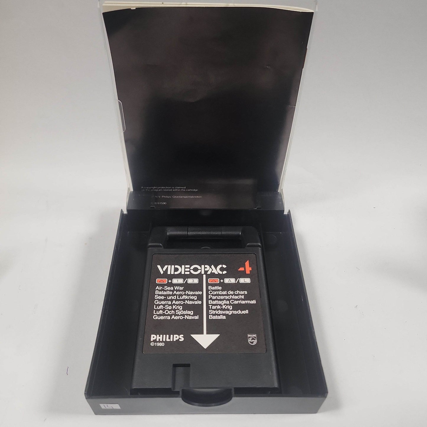 Philips Videopac 4 Air-Sea War/ Battle Boxed - Feniks Gameshop