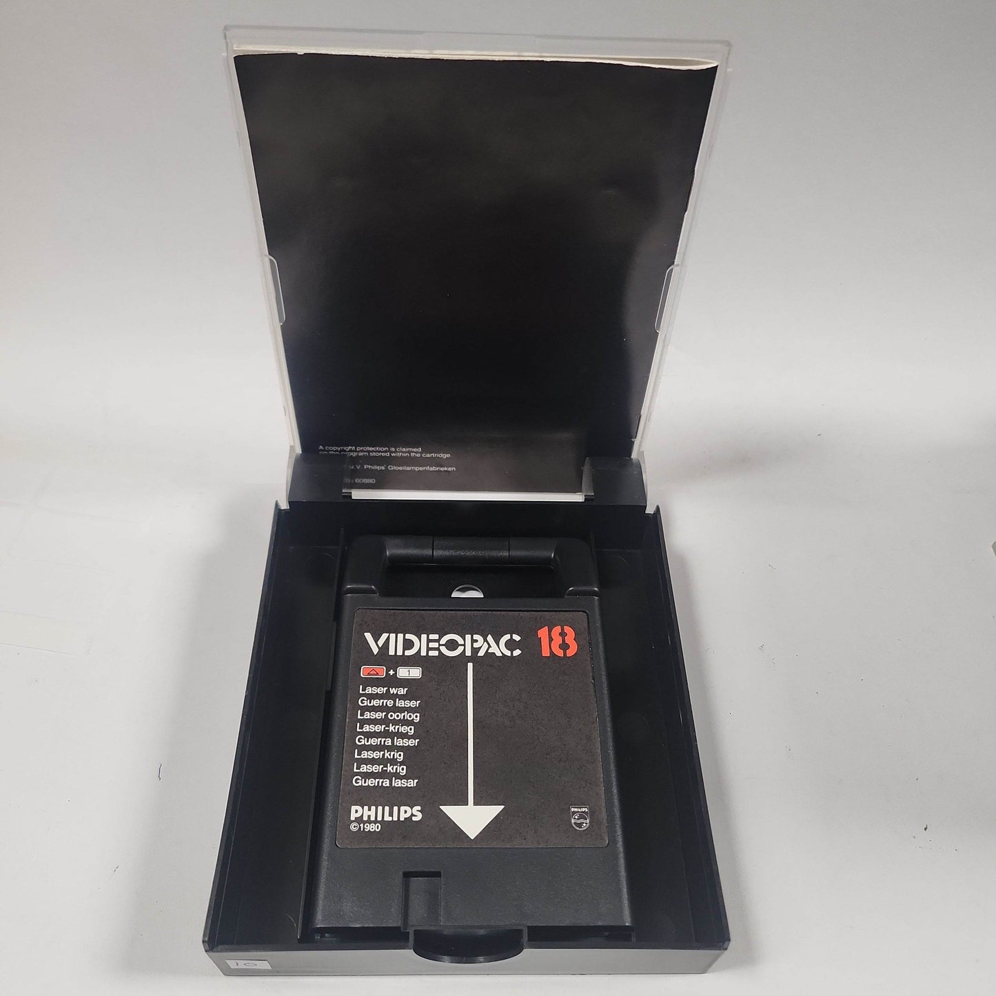 Philips Videopac 18 Laser War Boxed - Feniks Gameshop