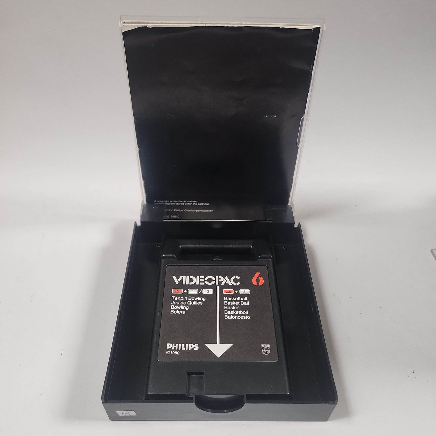 Philips Videopac 6 Tenpin Bowling/ Basketball Boxed - Feniks Gameshop