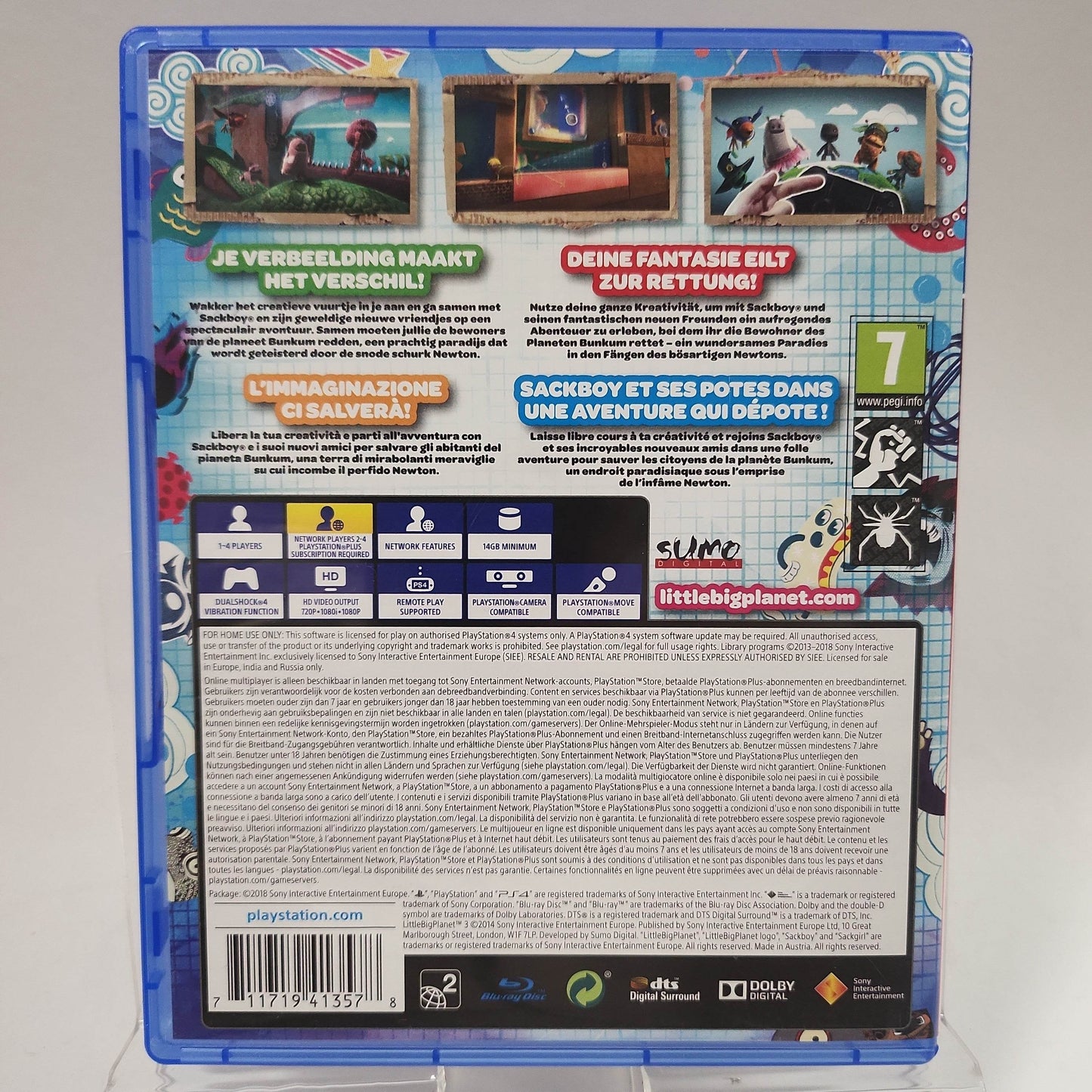 Little Big Planet 3 Playstation 4 - Feniks Gameshop