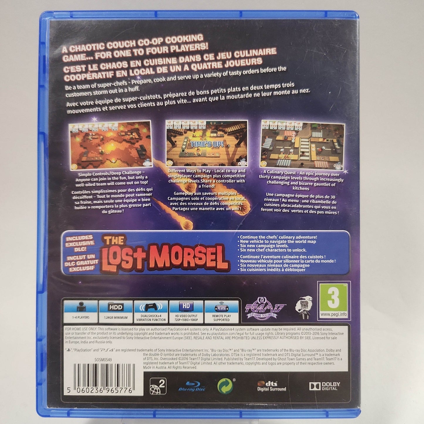 Overcooked Gourmet Edition Playstation 4 - Feniks Gameshop