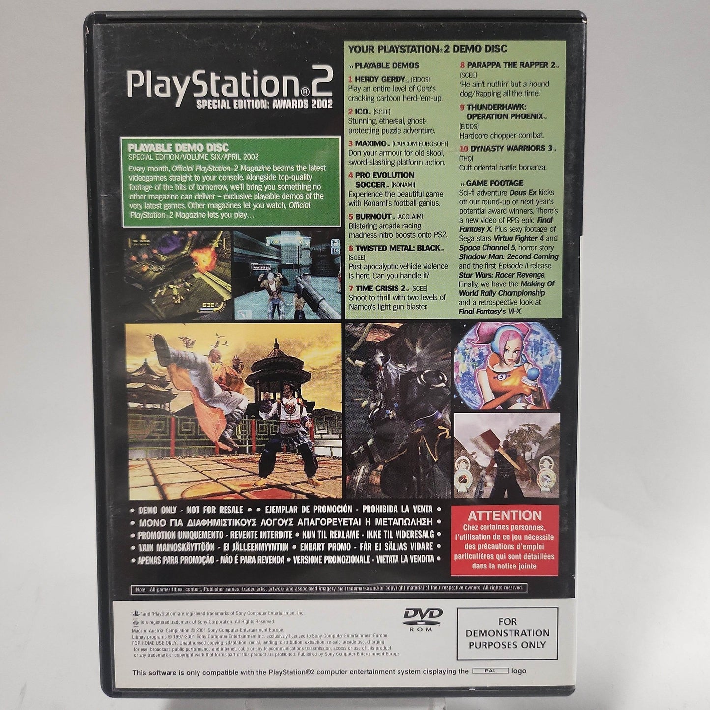 Greatest Hits Volume 6 Playstation 2 - Feniks Gameshop