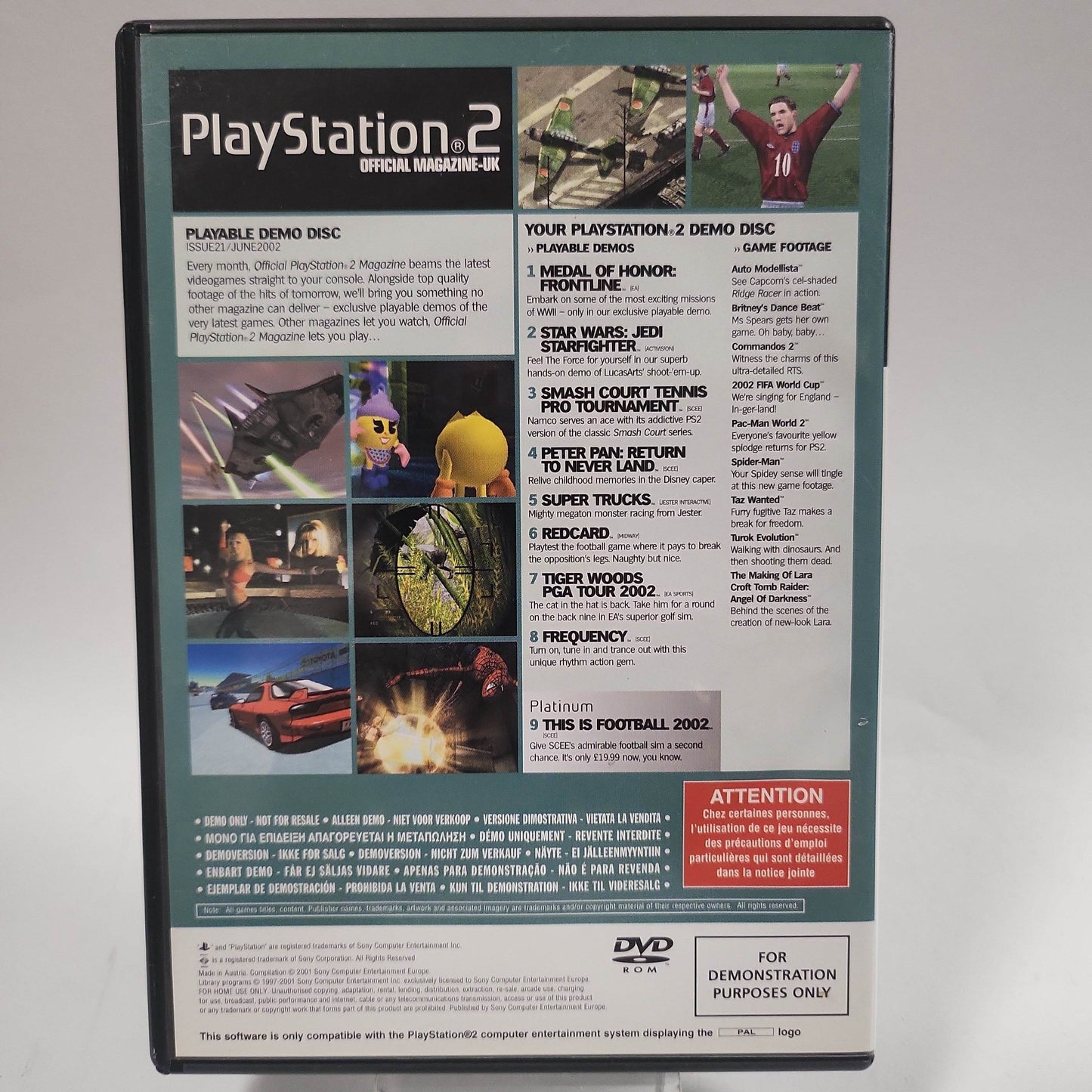 Ops2m Demo 21/ Eur Playstation 2 - Feniks Gameshop