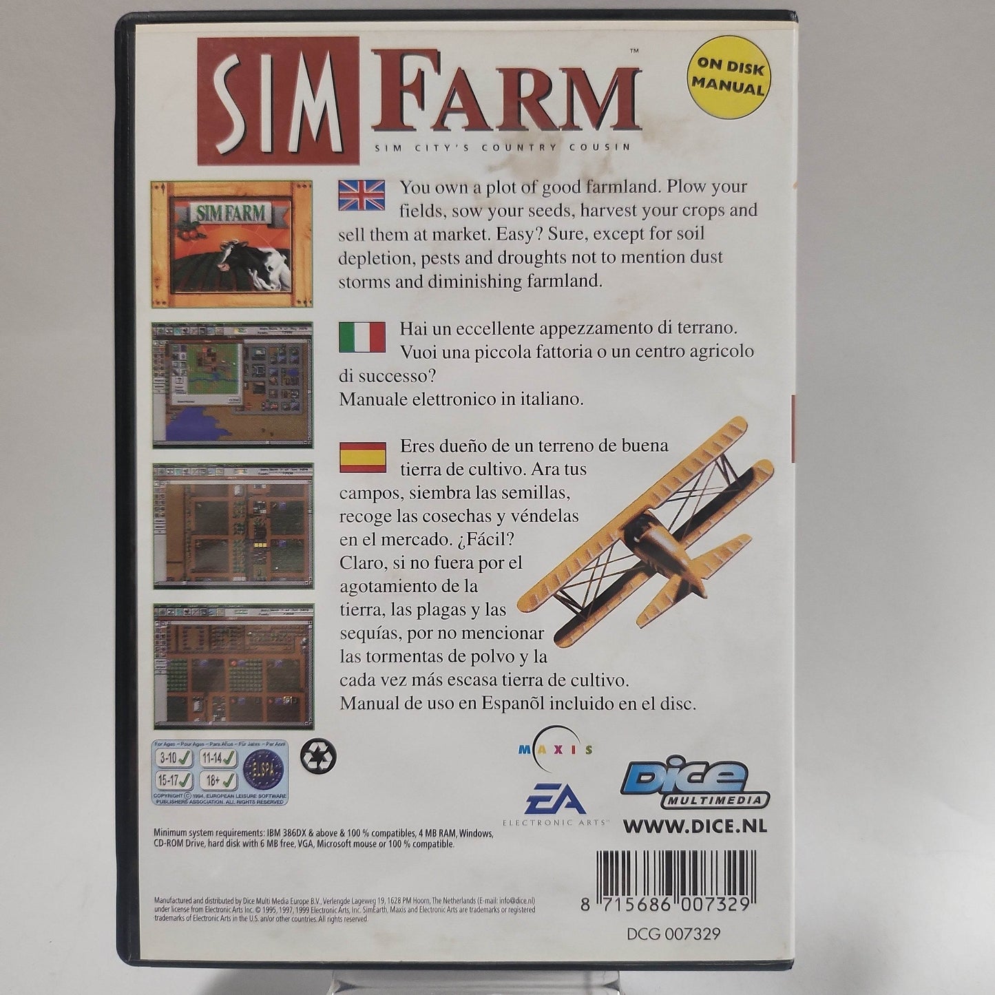 Sim Farm (No Book) PC - Feniks Gameshop