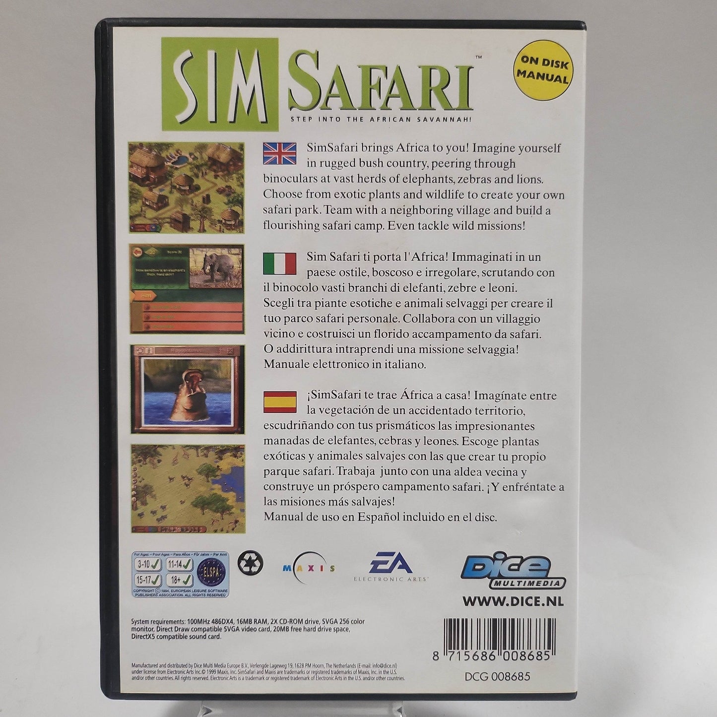 Sim Safari PC - Feniks Gameshop