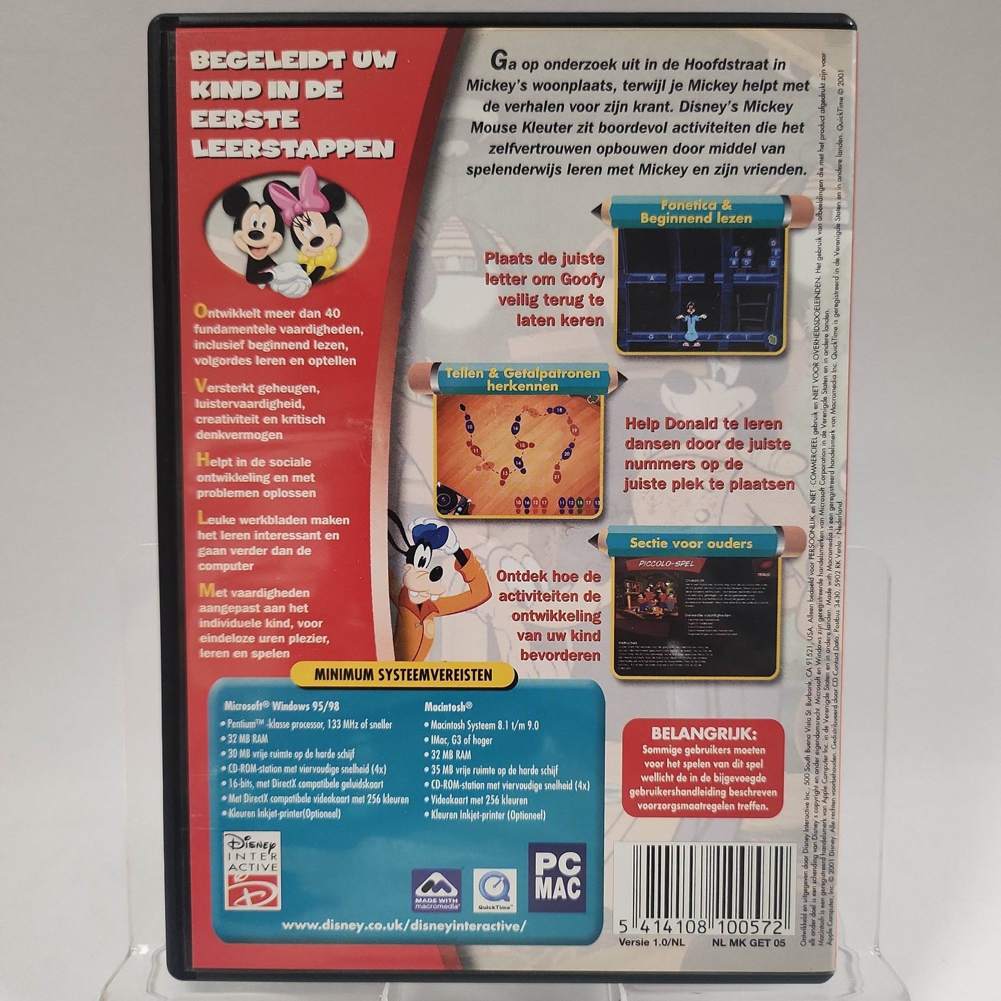 Disney Mickey Mouse Kleuter PC - Feniks Gameshop