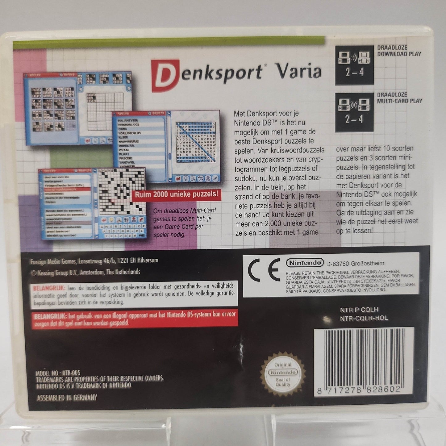 Denksport Varia Nintendo DS - Feniks Gameshop