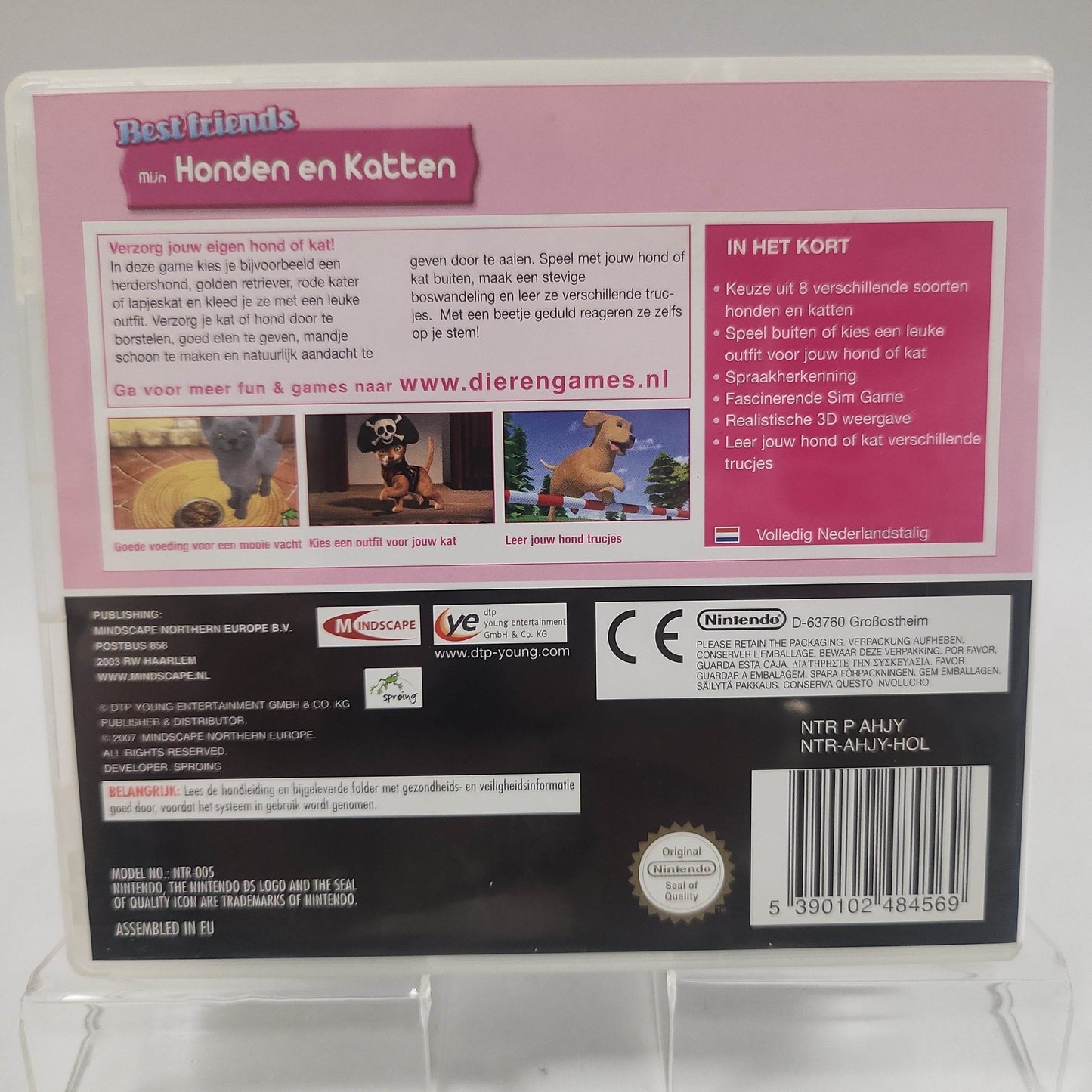 Best Friends Mijn Honden en Katten Nintendo DS - Feniks Gameshop