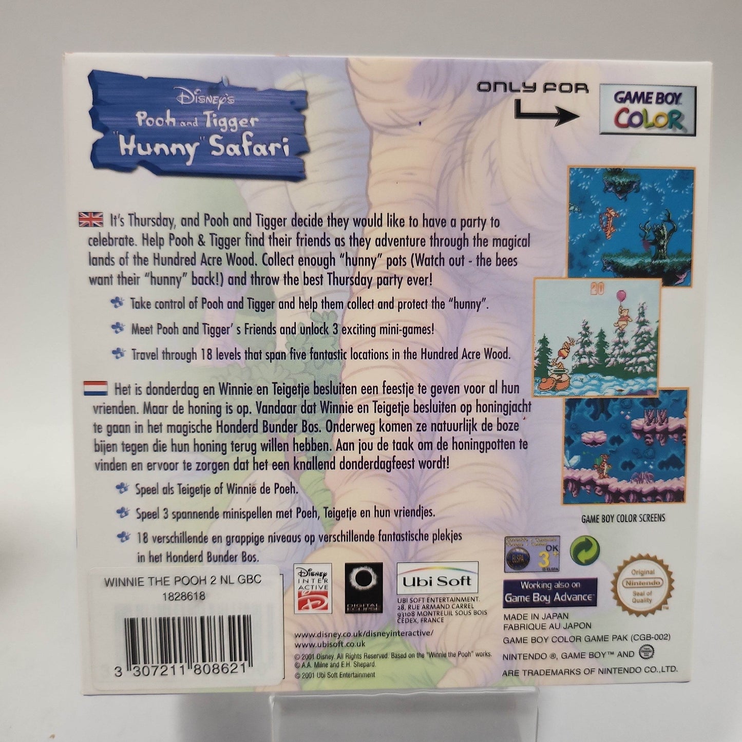 Pooh and Tigger Hunny Safari CIB Game Boy Color - Feniks Gameshop