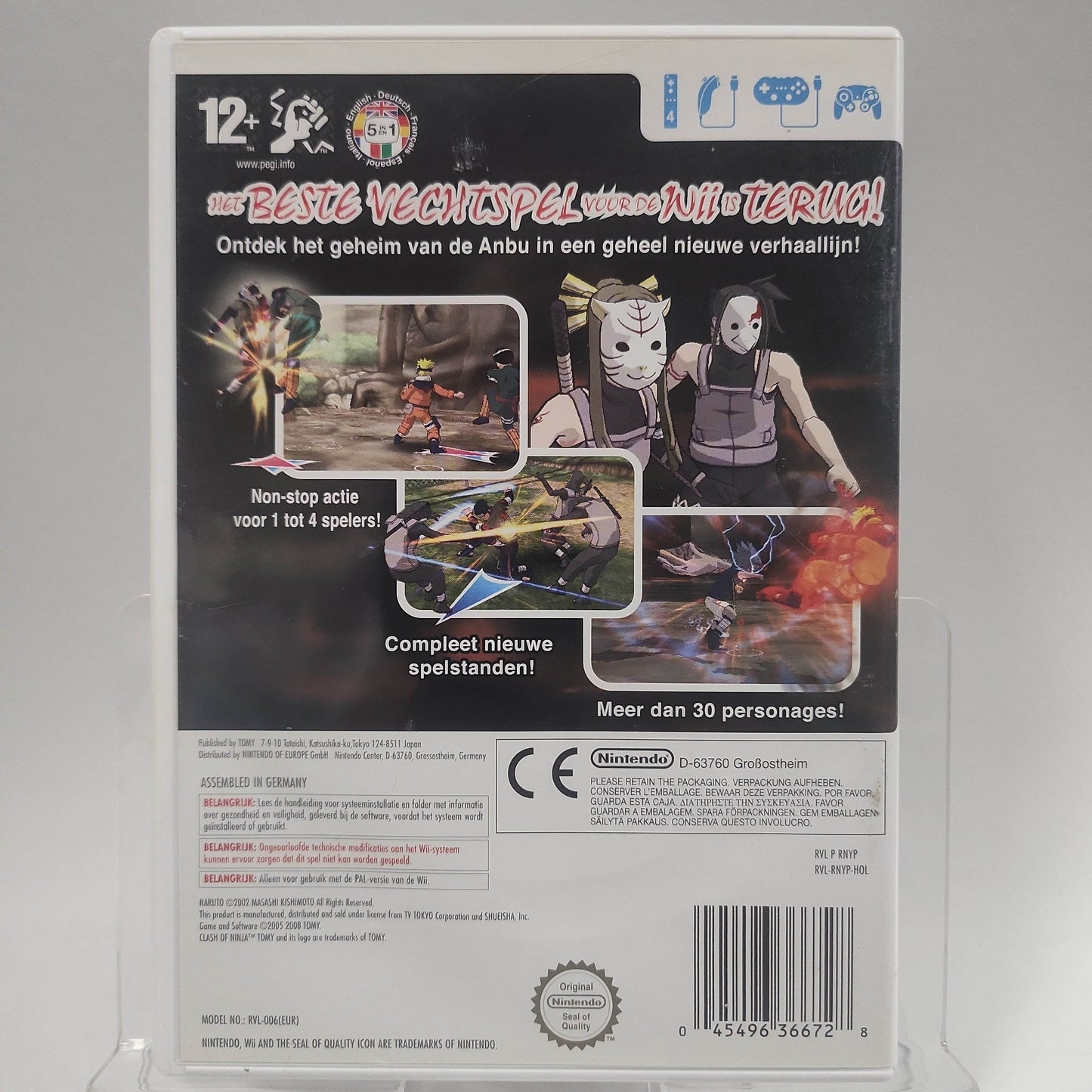 Naruto Clash of Ninja Revolution European Version 2 Wii - Feniks Gameshop