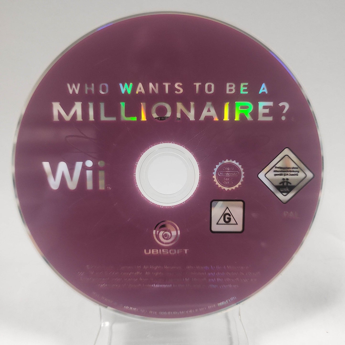 Who Wants to be a Millionaire (Disc Only) Nintendo Wii - Feniks Gameshop
