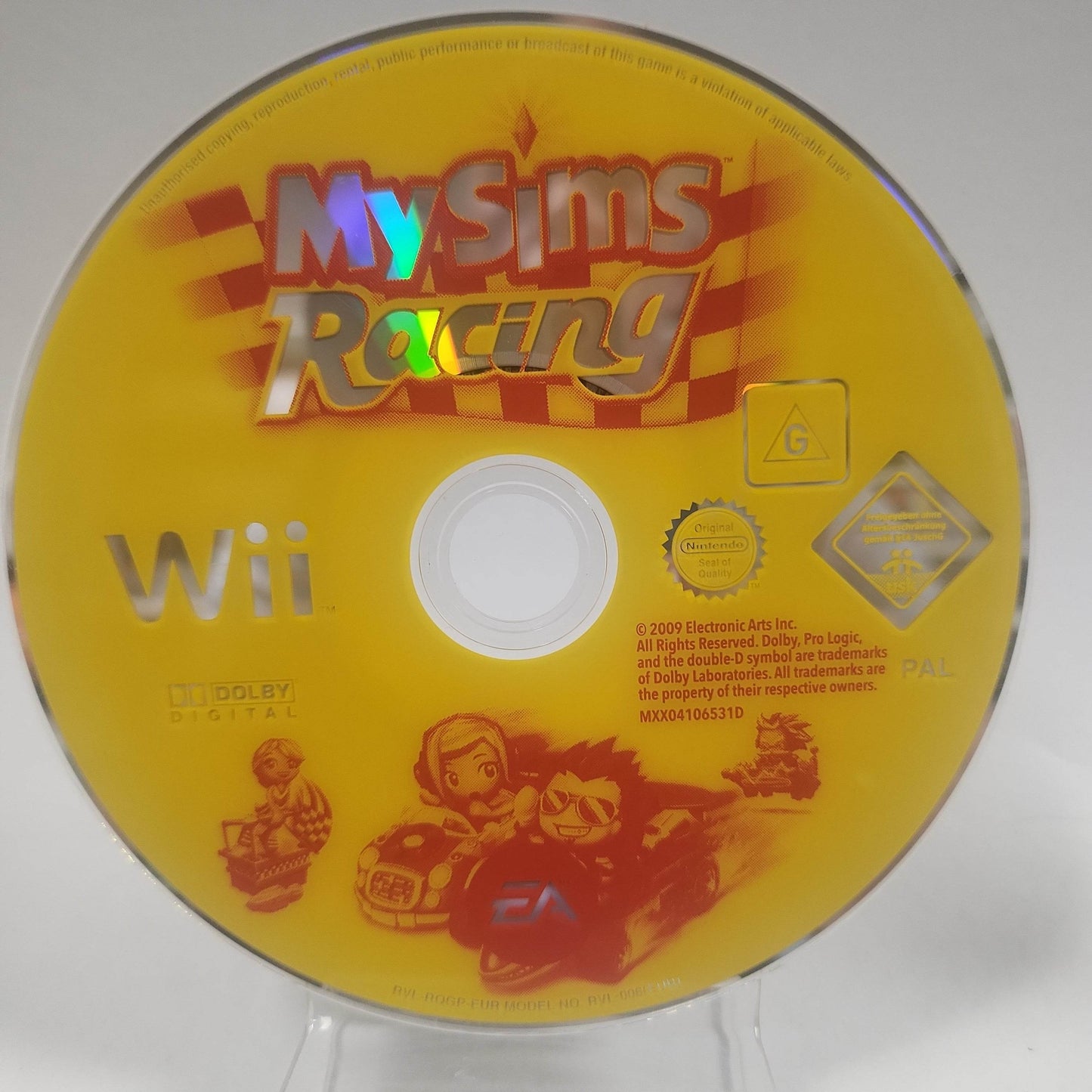 My Sims Racing (Disc Only) Nintendo Wii - Feniks Gameshop