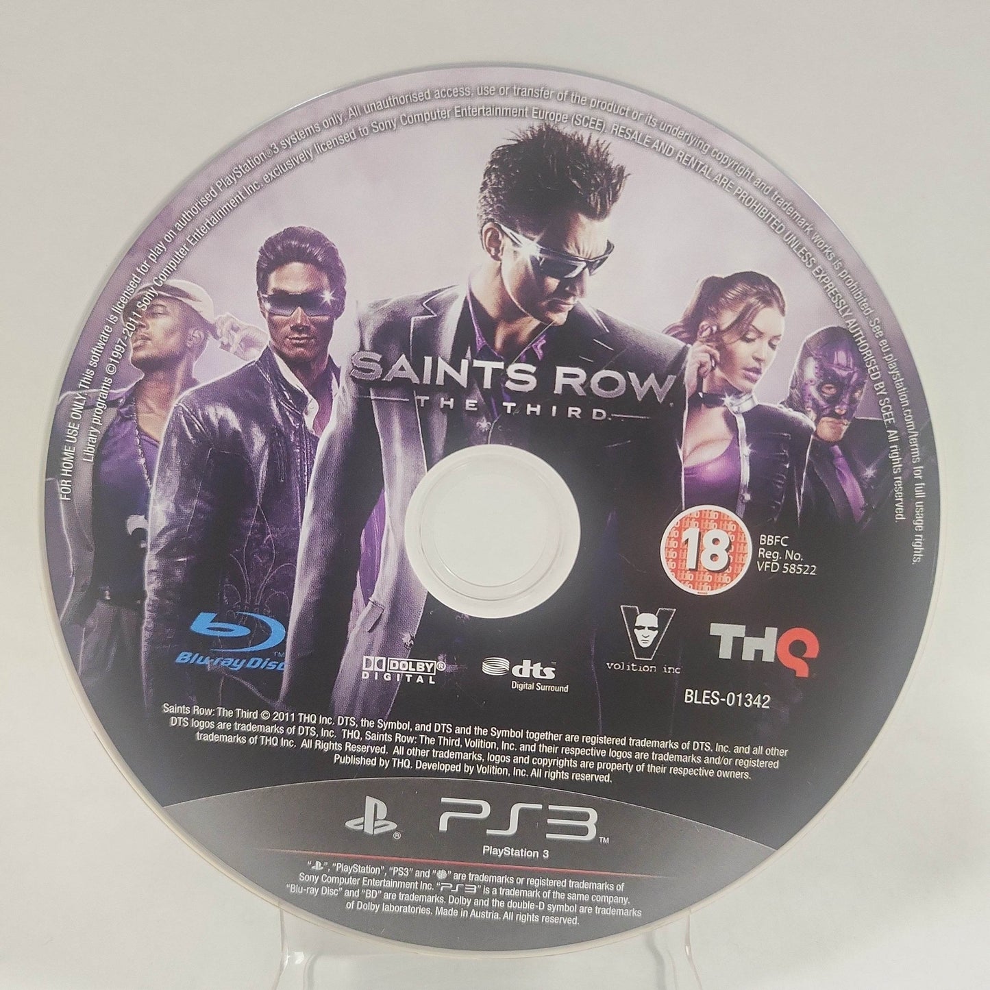 Saints Row the Third (Disc Only) PlayStation 3 - Feniks Gameshop