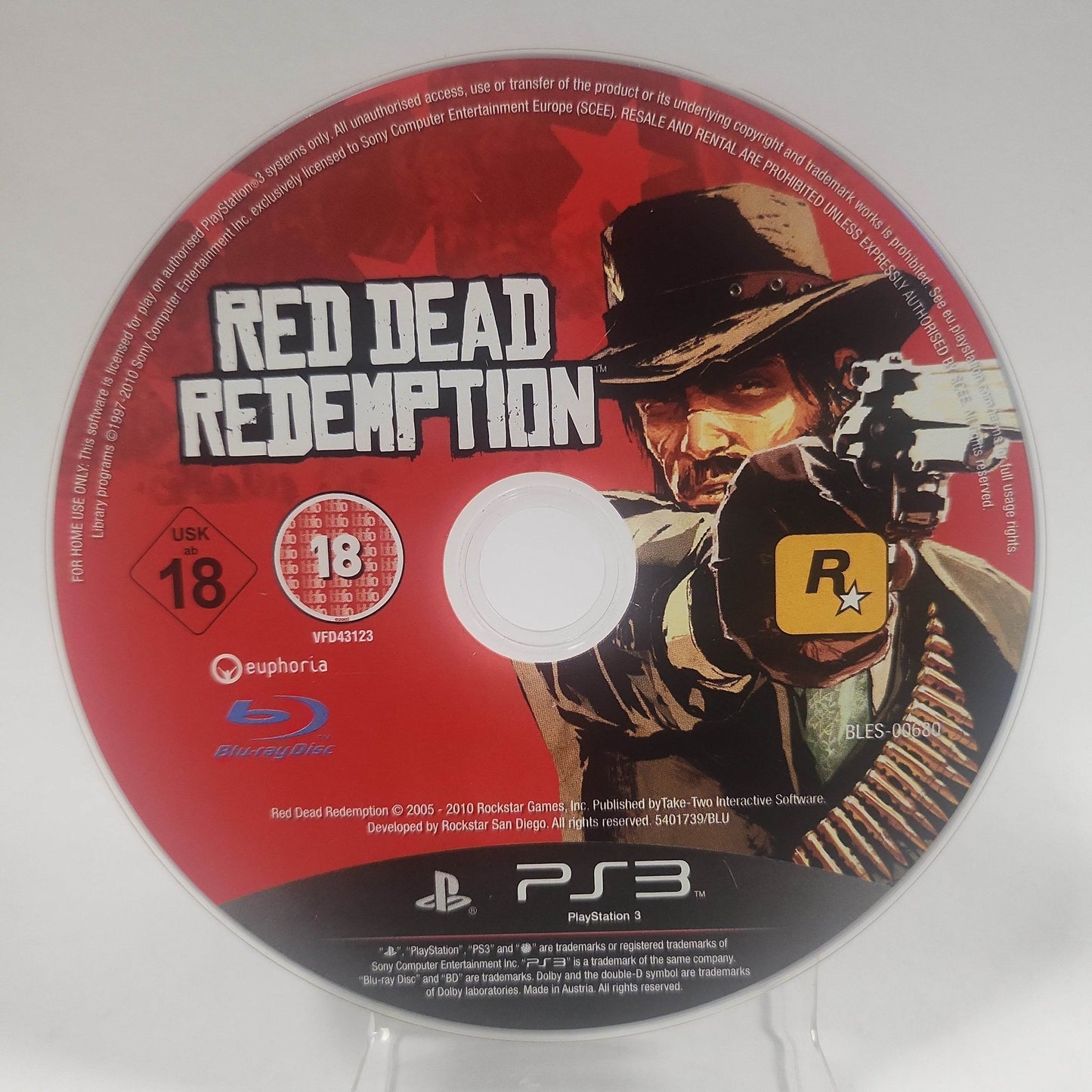 Red Dead Redemption (Disc Only) PlayStation 3 - Feniks Gameshop