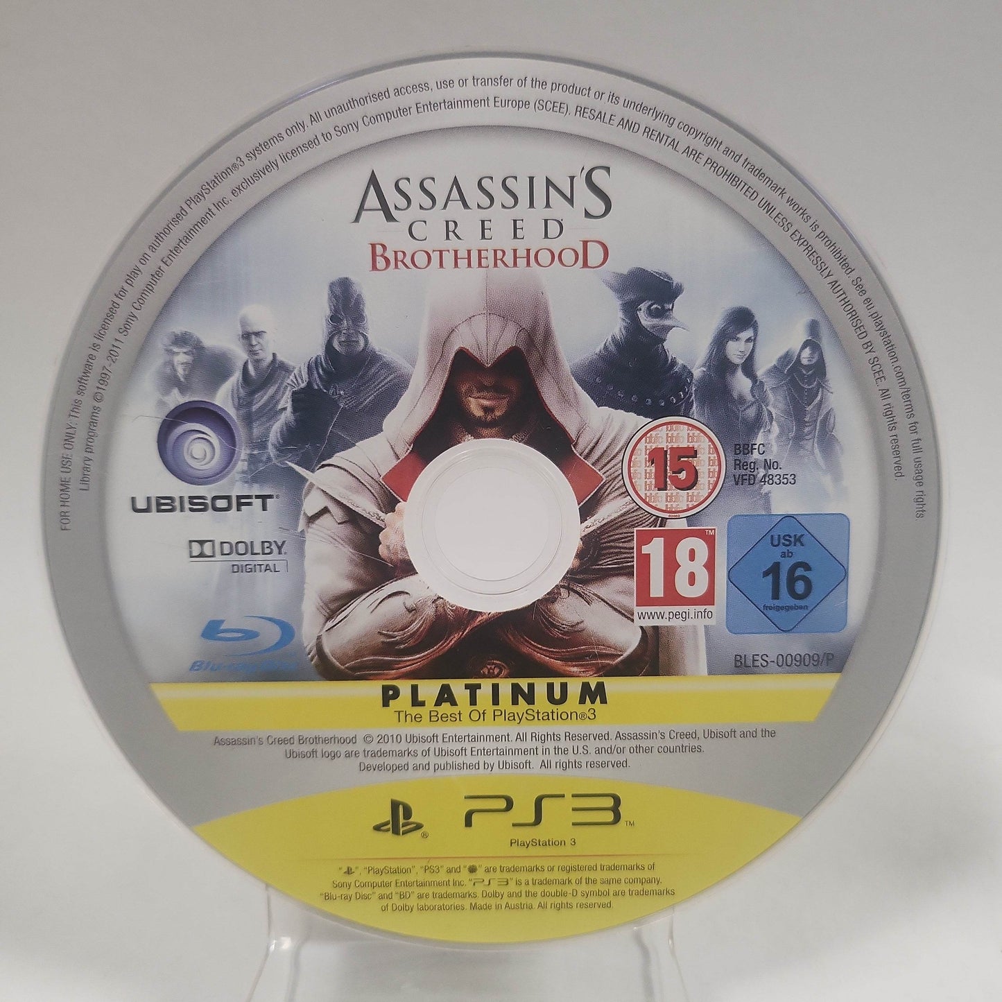 Assassin's Creed Brotherhood Platinum (Disc Only) PlayStation 3 - Feniks Gameshop