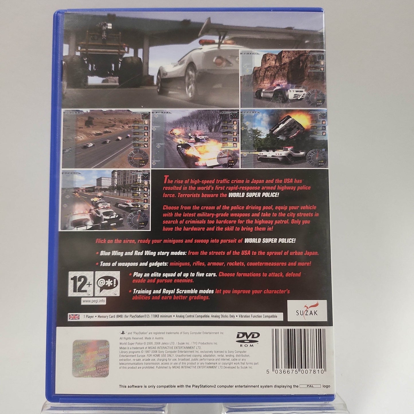World Super Police Playstation 2 - Feniks Gameshop