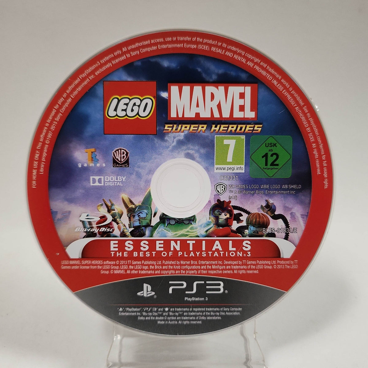 LEGO Marvel Super Heroes Essentials (Disc Only) PlayStation 3 - Feniks Gameshop