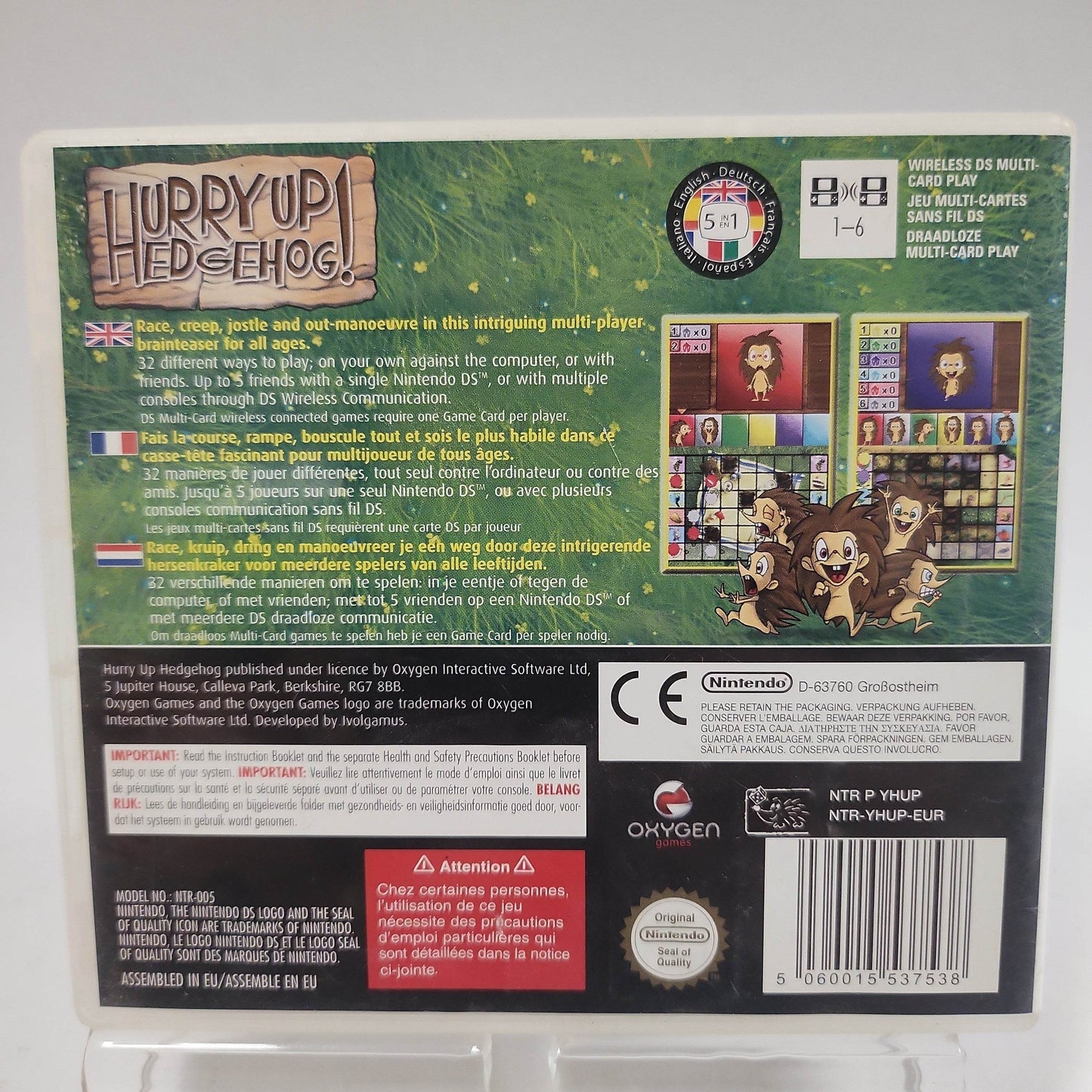 Hurry Up Hedgehog Nintendo DS - Feniks Gameshop