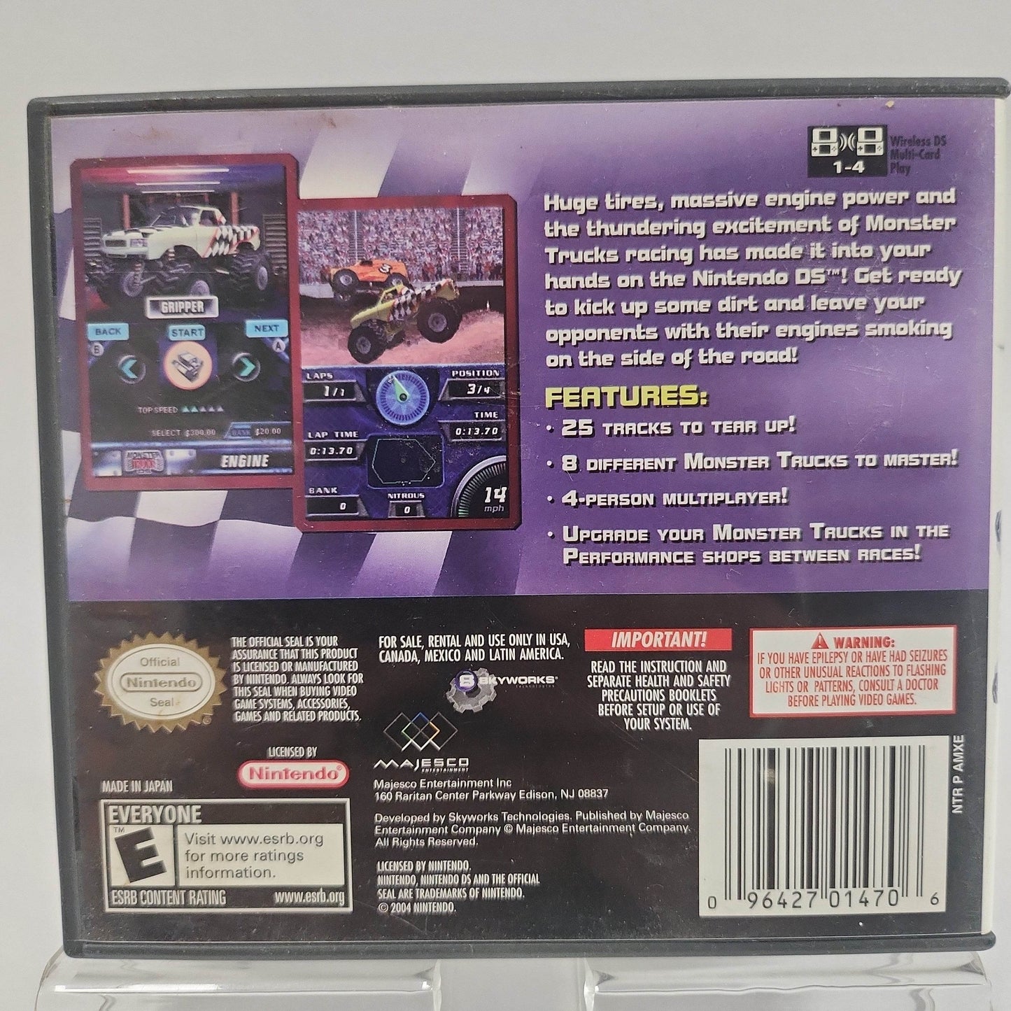 Monster Trucks American Edition Nintendo DS - Feniks Gameshop