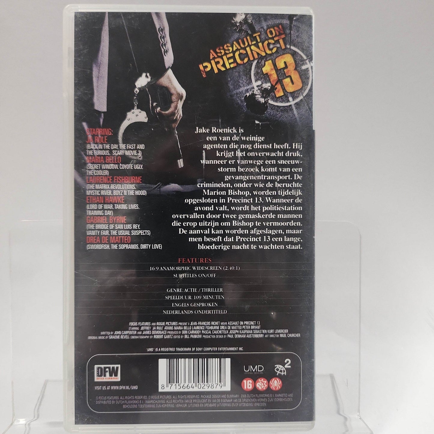 Assault on Precinct 13 UMD Video Playstation Portable - Feniks Gameshop