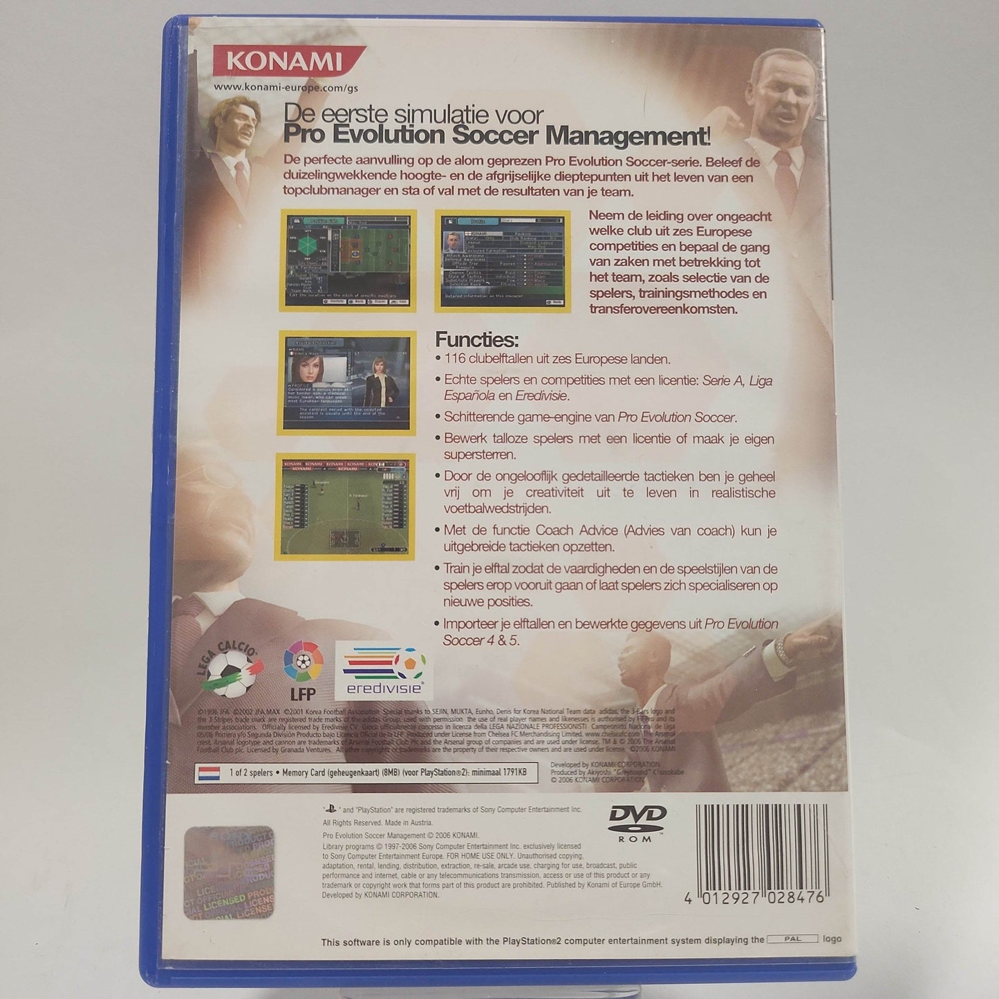Pro Evolution Soccer Management (No Book) PlayStation 2 - Feniks Gameshop