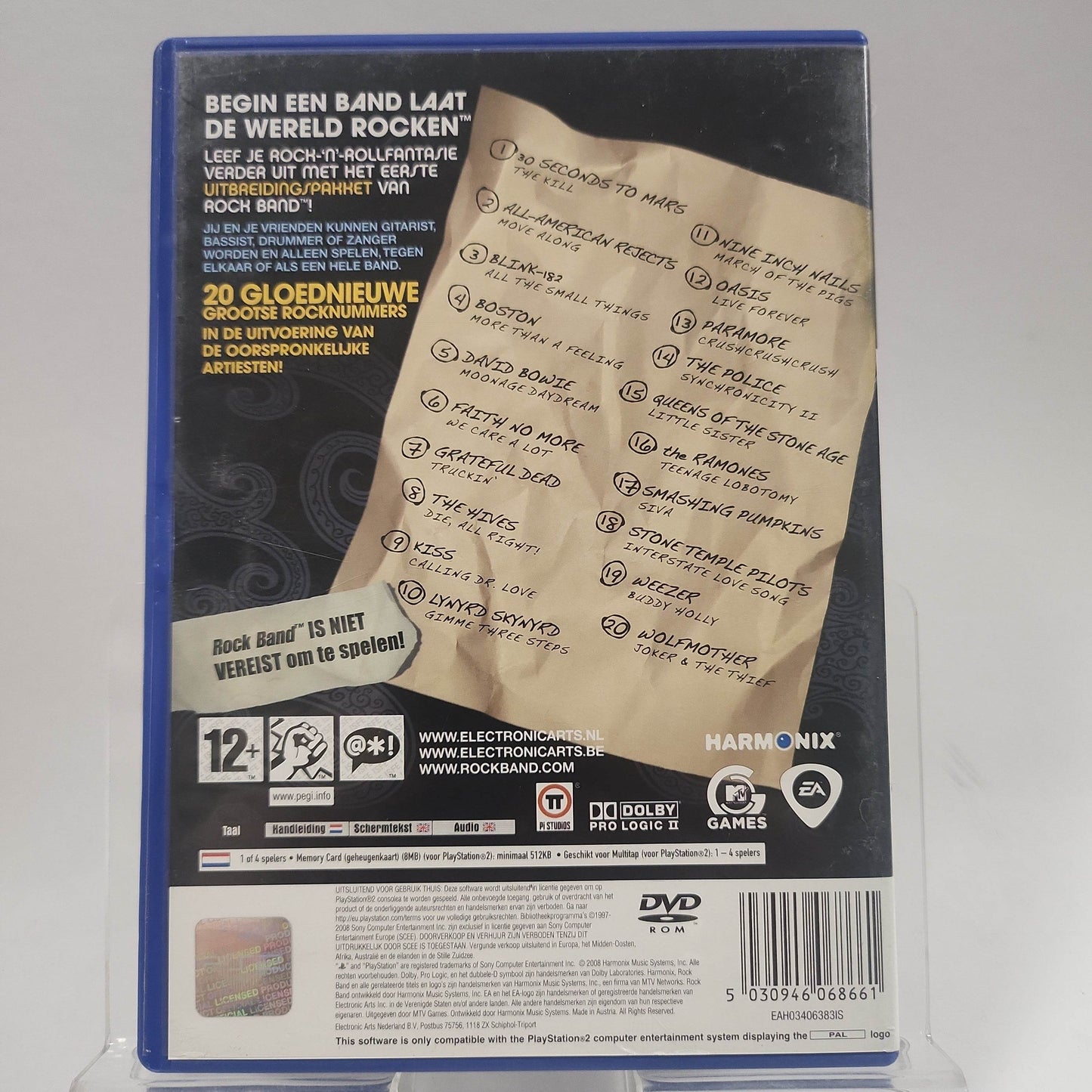 Rock Band Song Pack 1 Playstation 2 - Feniks Gameshop
