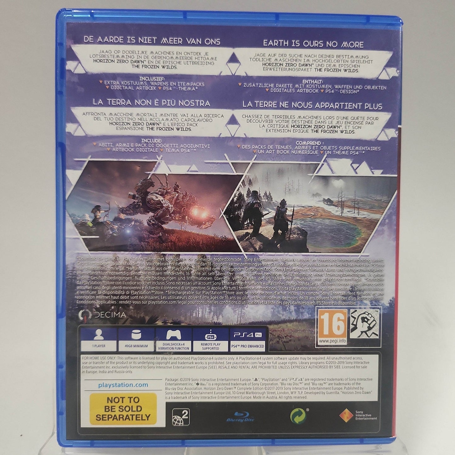 Horizon Zero Dawn Complete Edition Playstation 4 - Feniks Gameshop