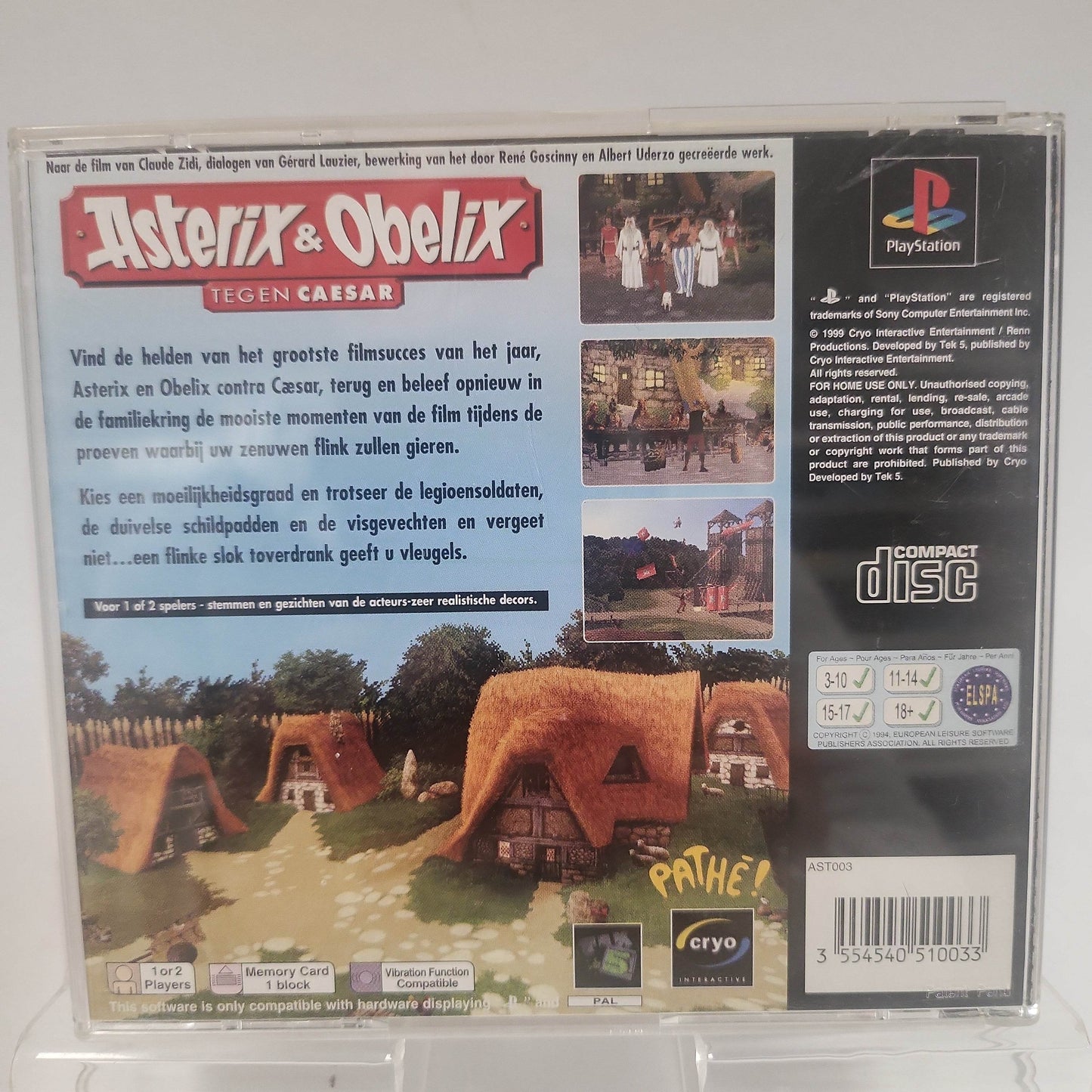 Asterix & Obelix tegen Caesar Playstation 1 - Feniks Gameshop