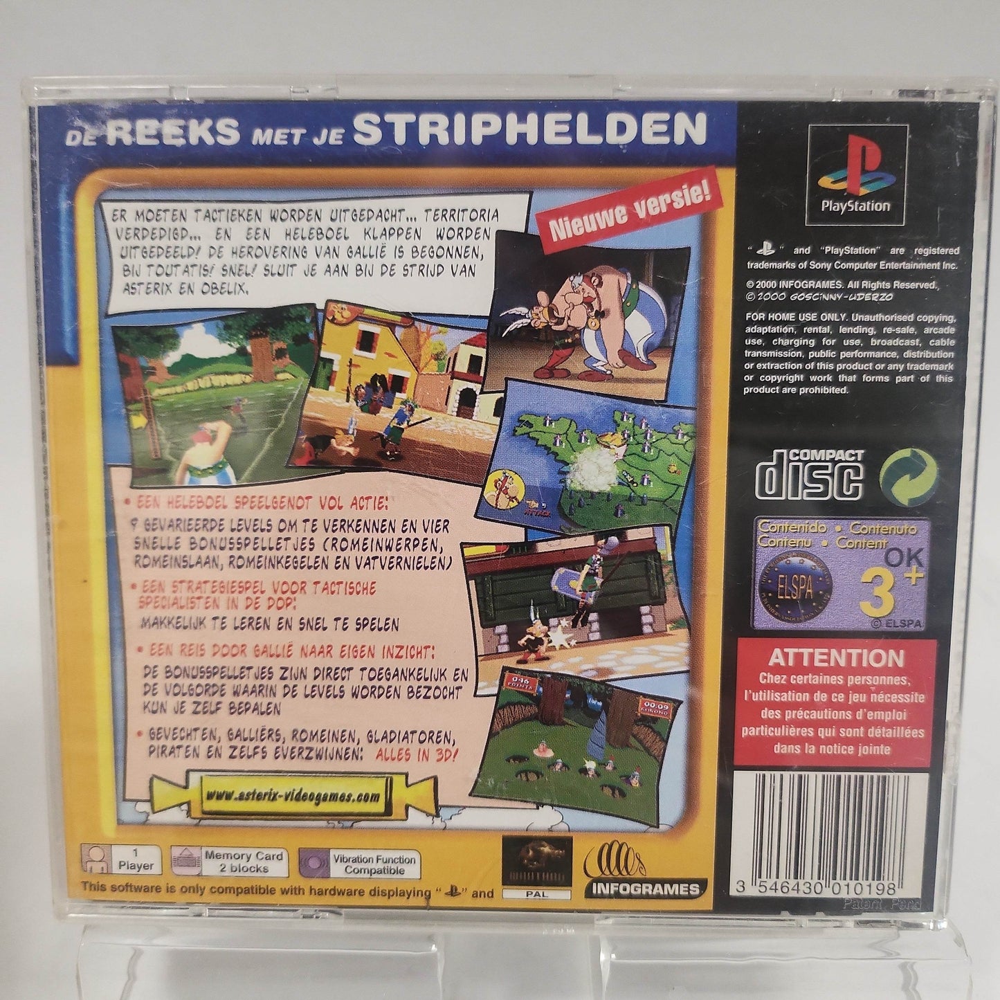Asterix de Strijd om Gallie Playstation 1 - Feniks Gameshop