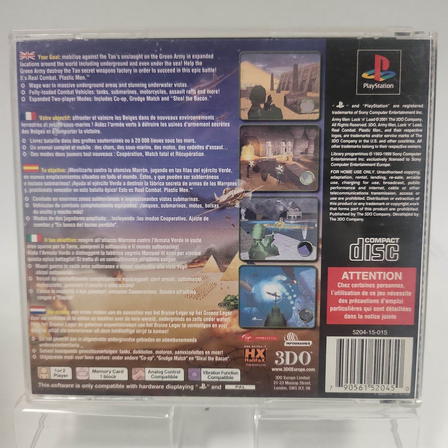Army Men: Lock 'n Load Playstation 1 - Feniks Gameshop