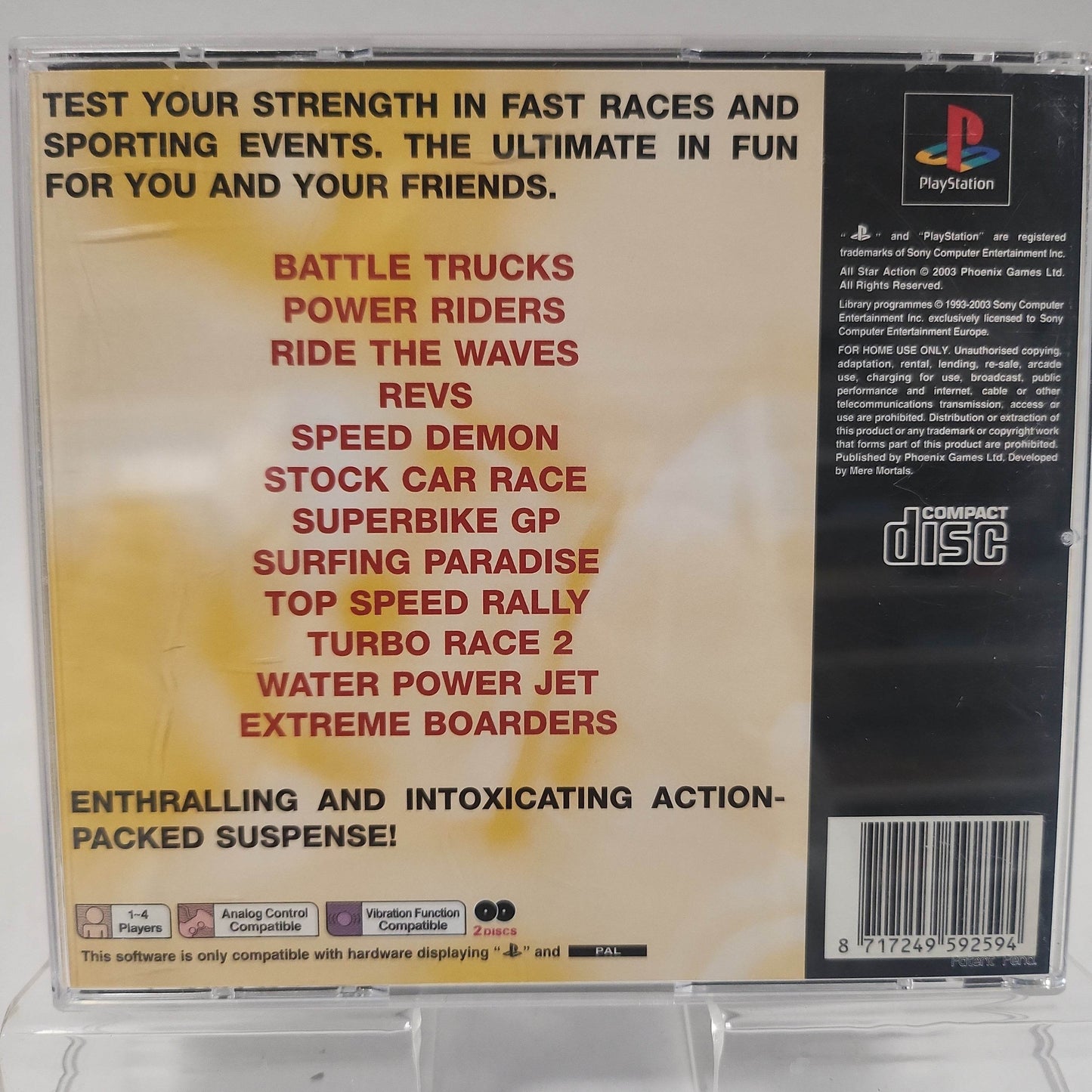 All Star Action Playstation 1 - Feniks Gameshop