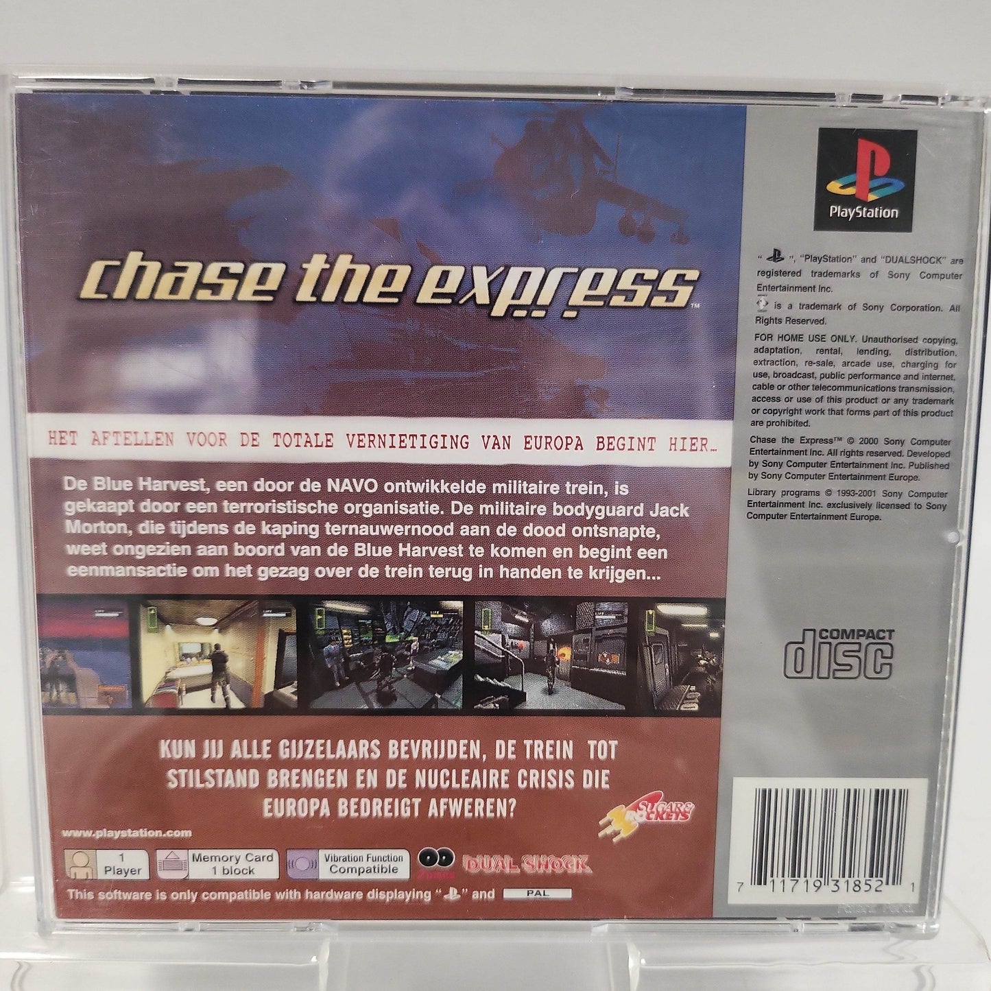 Chase the Express Platinum Playstation 1 - Feniks Gameshop