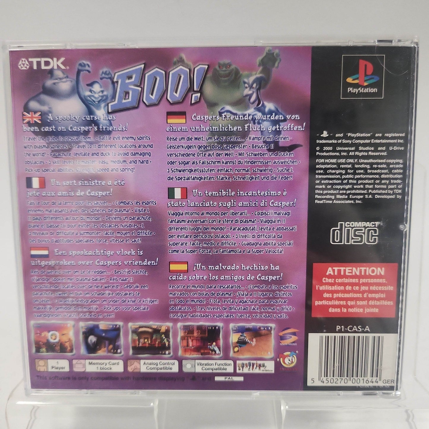 Casper: Friends Around the World Playstation 1 - Feniks Gameshop