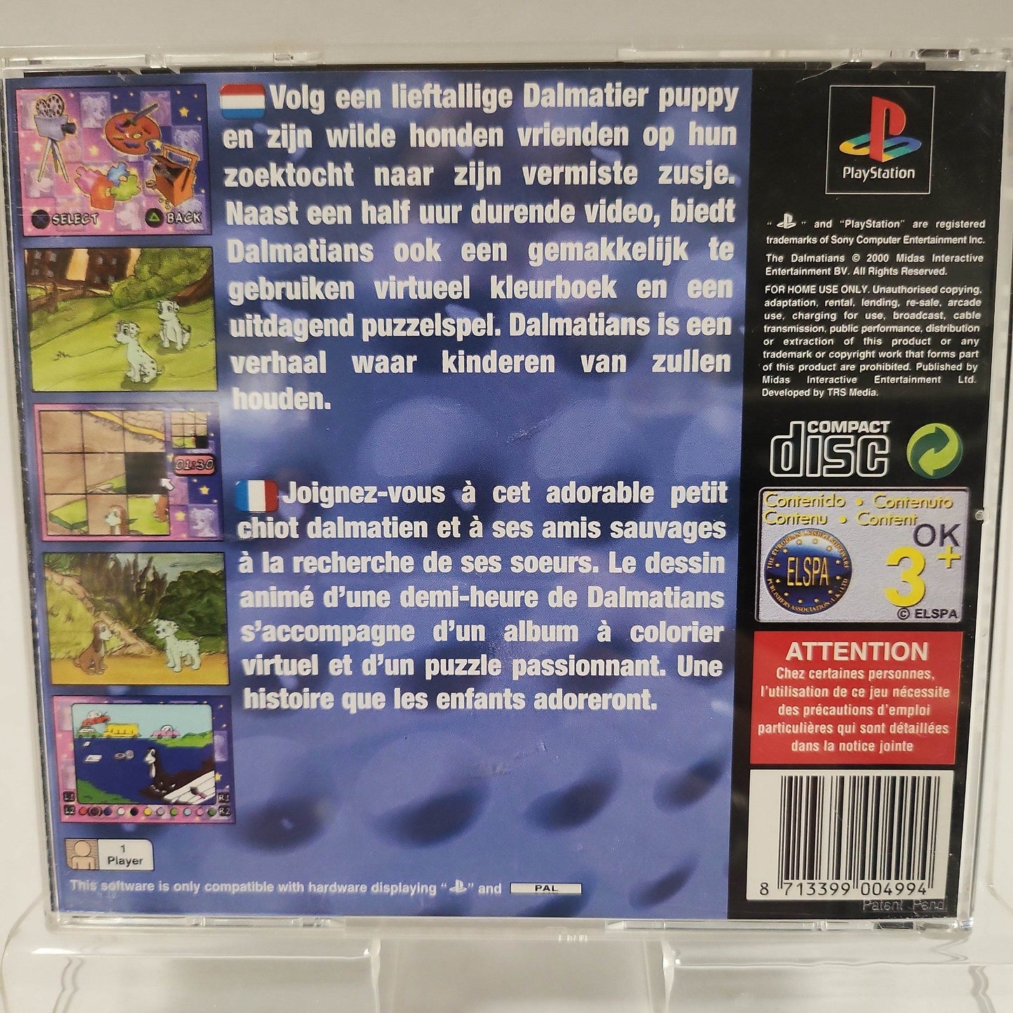 Dalmatians Value Series Playstation 1 - Feniks Gameshop