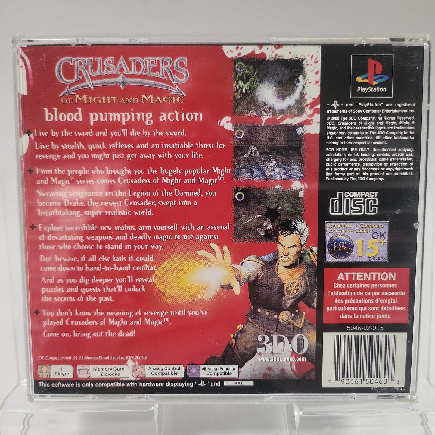Crusaders of Might and Magic Playstation 1 - Feniks Gameshop