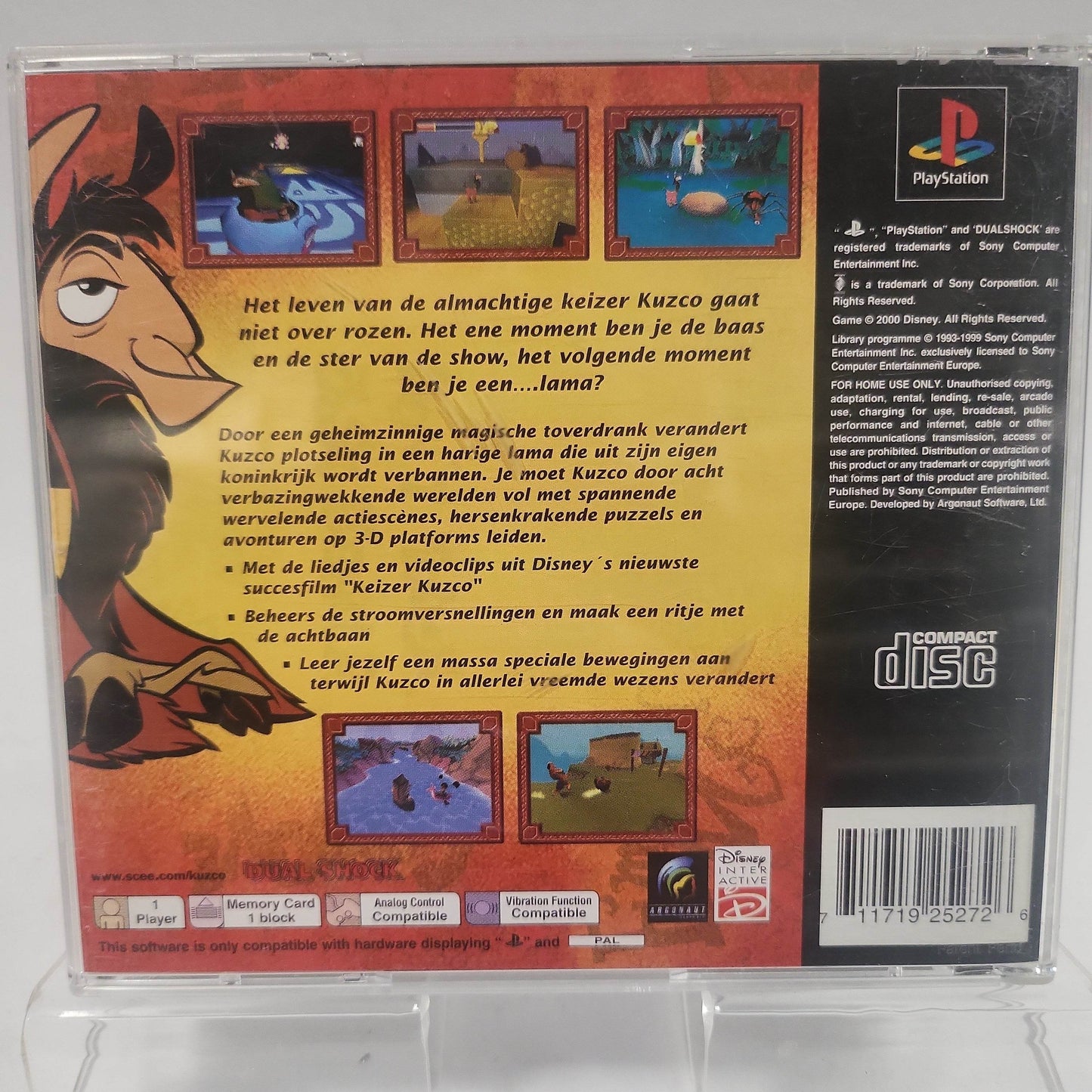 Disney's Keizer Kuzco PS1 - Feniks Gameshop