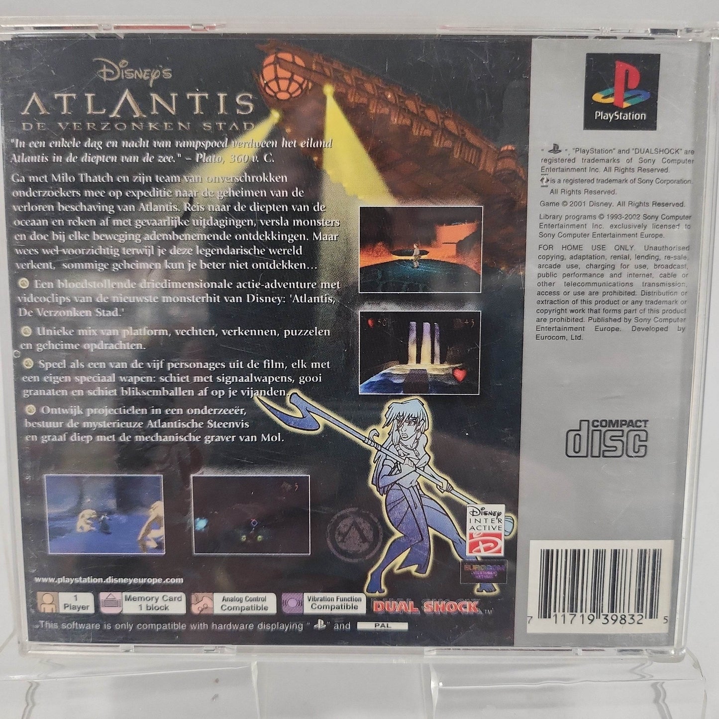 Disney's Atlantis de Verzonken Stad Platinum Playstation 1 - Feniks Gameshop