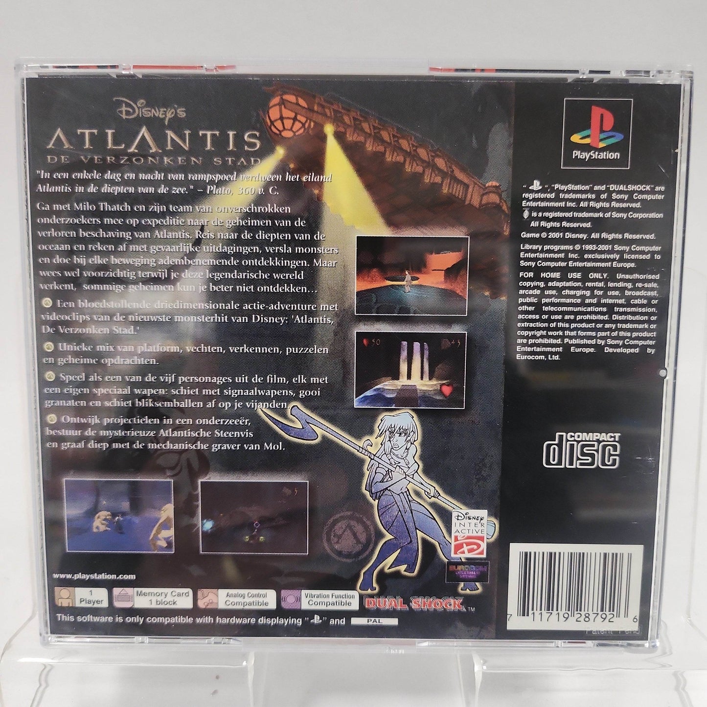 Disney's Atlantis, de Verzonken Stad Playstation 1 - Feniks Gameshop