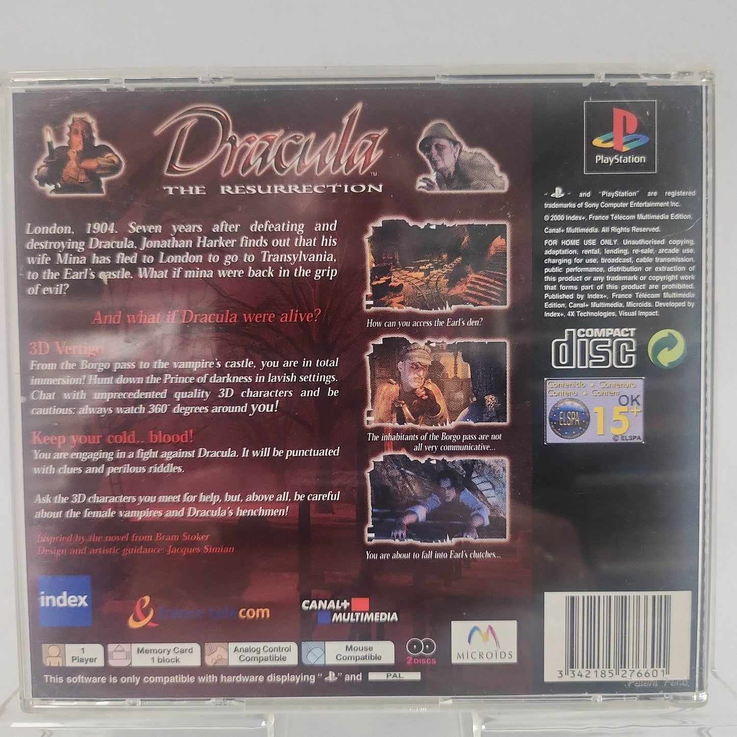 Dracula the Resurrection Playstation 1 - Feniks Gameshop