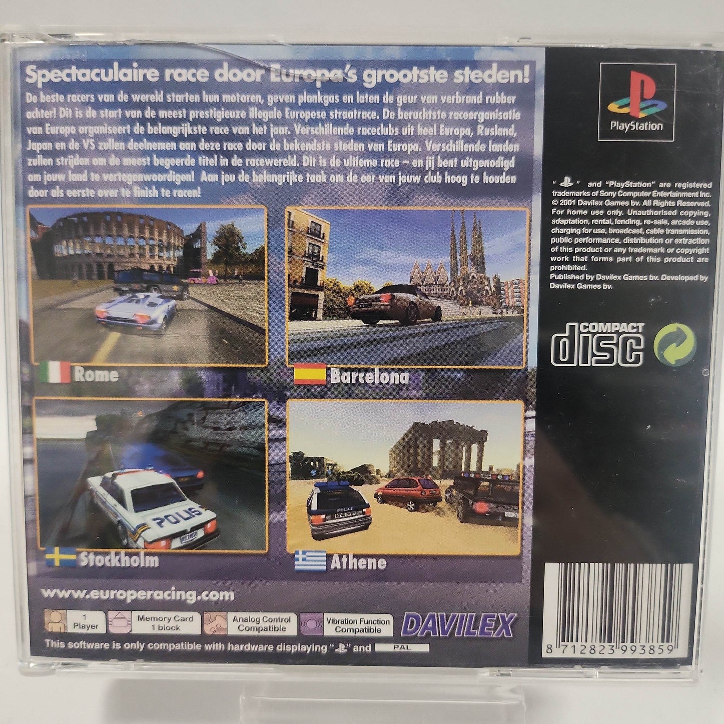 Europe Racing Playstation 1 - Feniks Gameshop