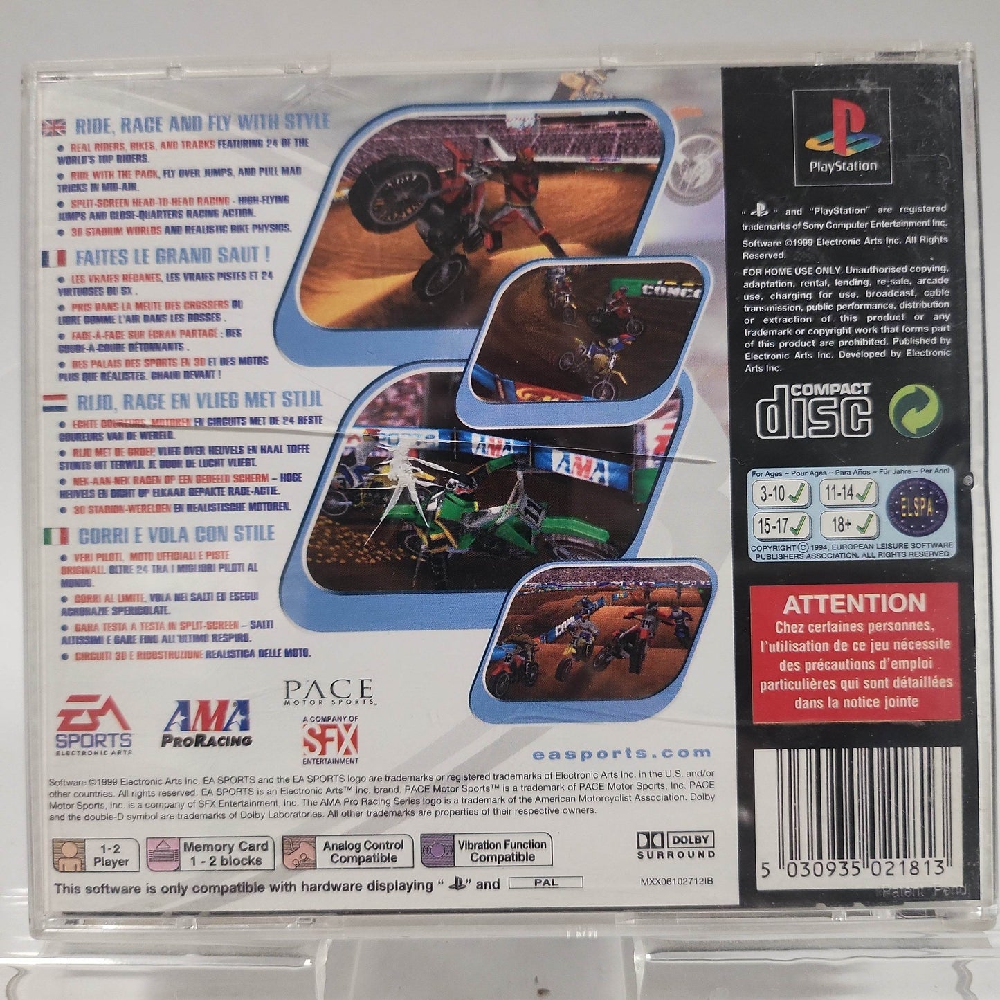 Supercross 2000 Playstation 1 - Feniks Gameshop