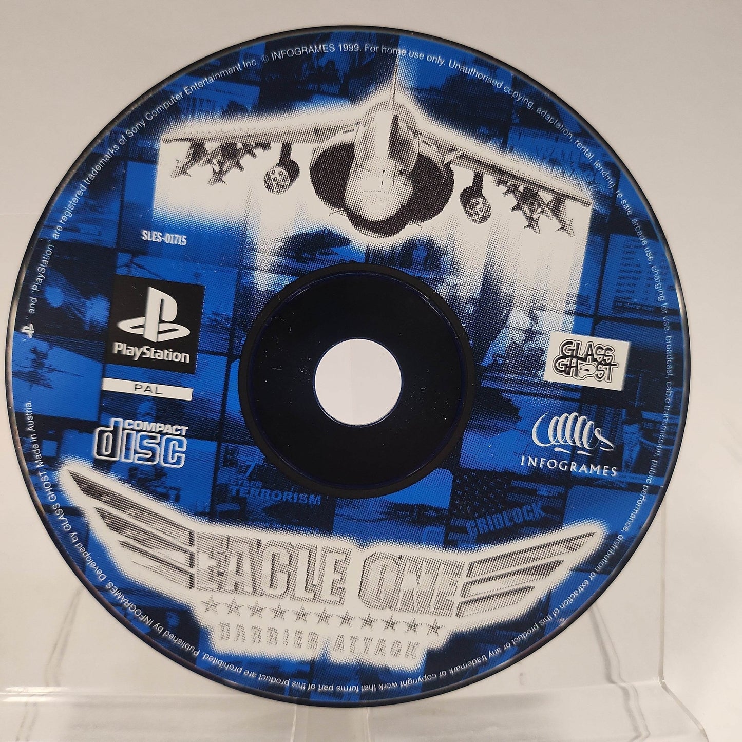Eagle One Harrier Attack (no book, only backcover) PlayStation 1 - Feniks Gameshop