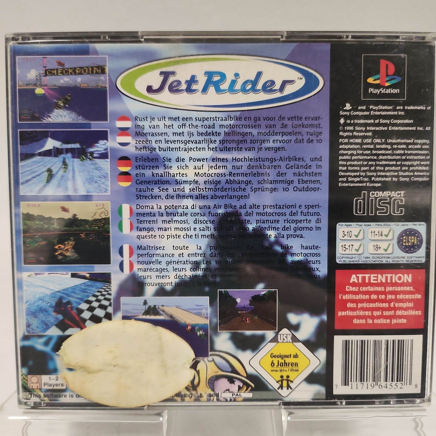 Jet Rider Playstation 1 - Feniks Gameshop