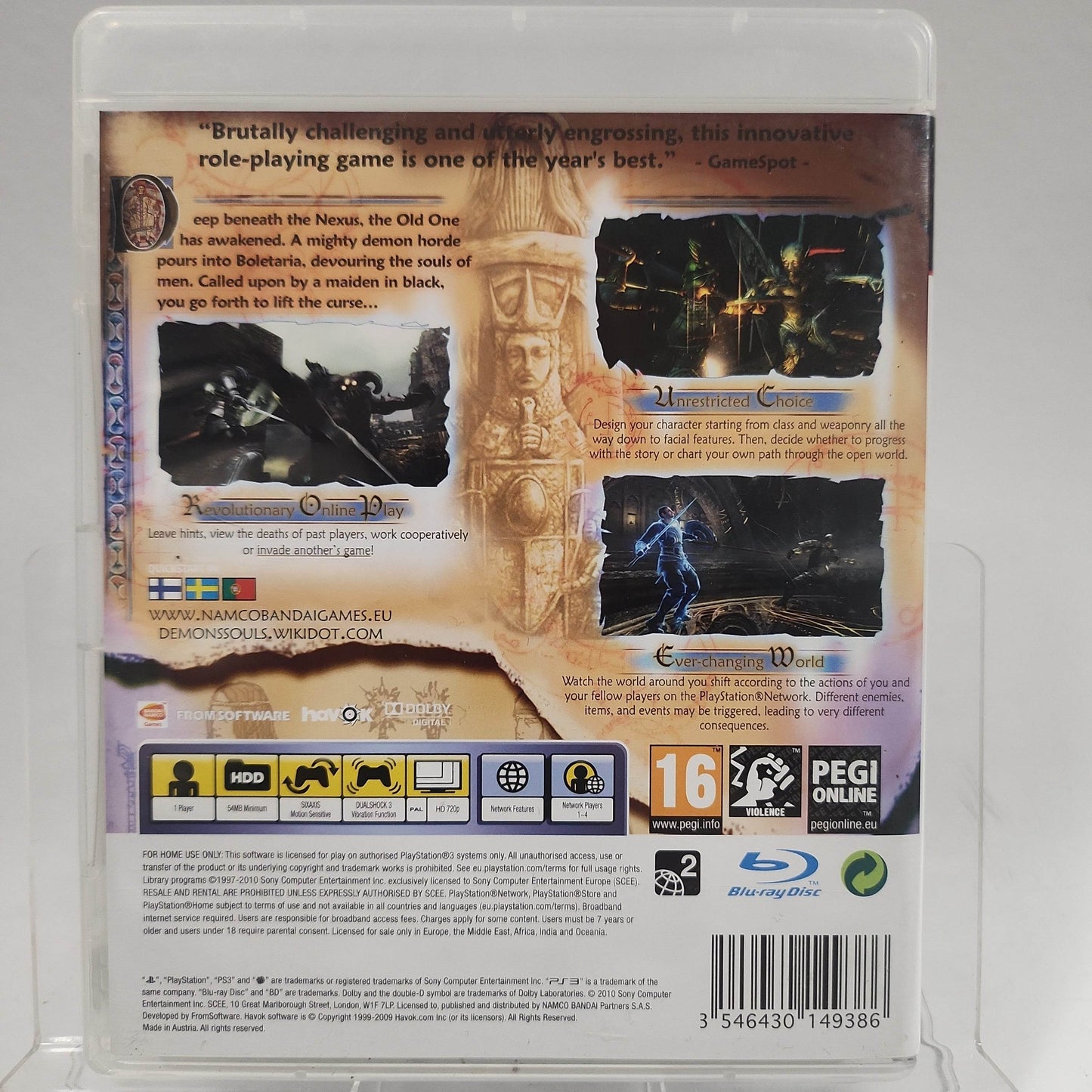 Demon Souls Playstation 3 - Feniks Gameshop