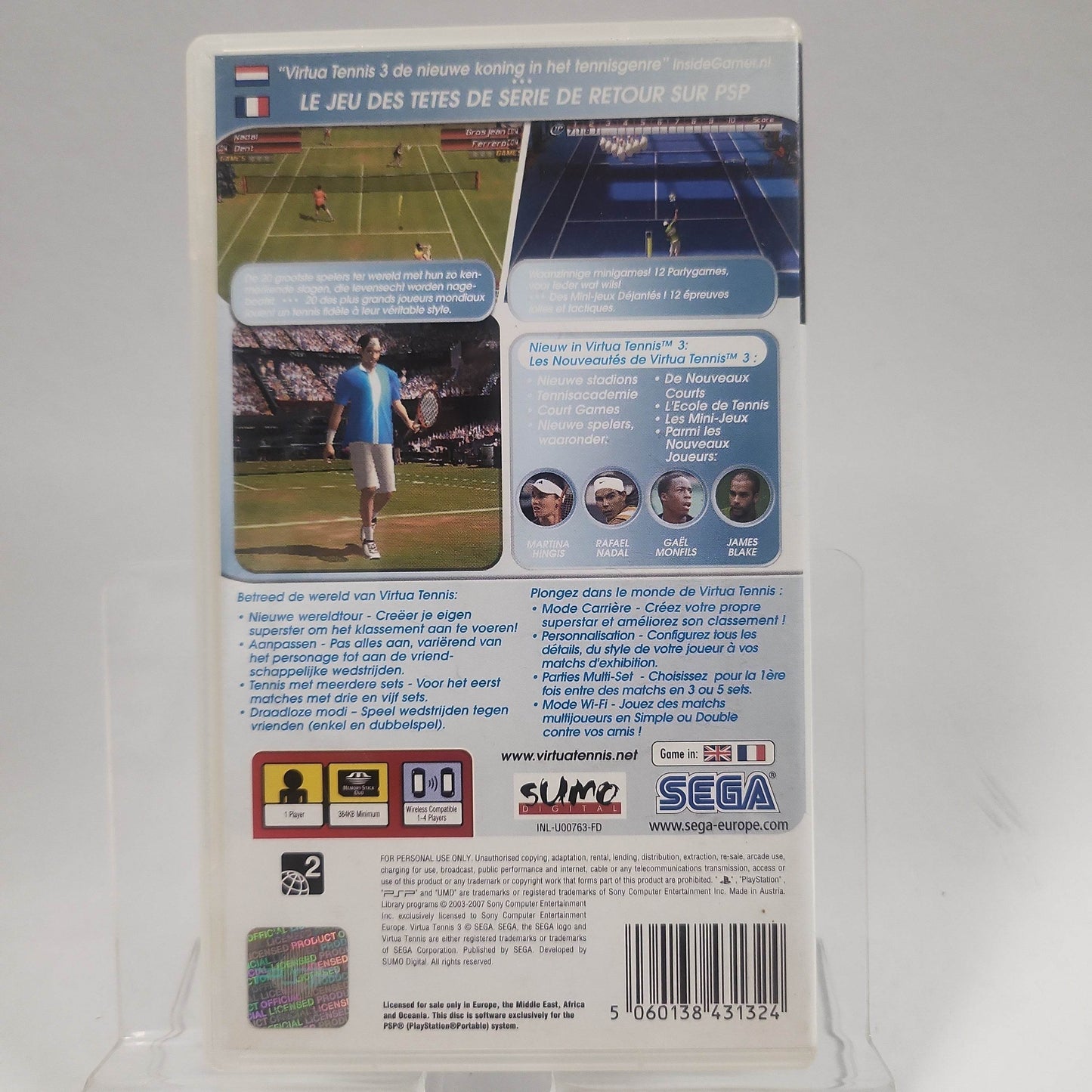 Virtua Tennis 3 Playstation Portable - Feniks Gameshop
