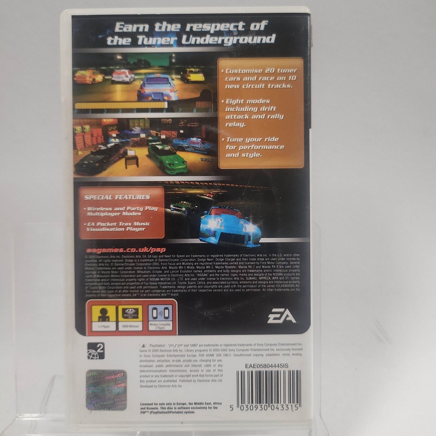 Need for Speed Underground Rivals Playstation Portable - Feniks Gameshop