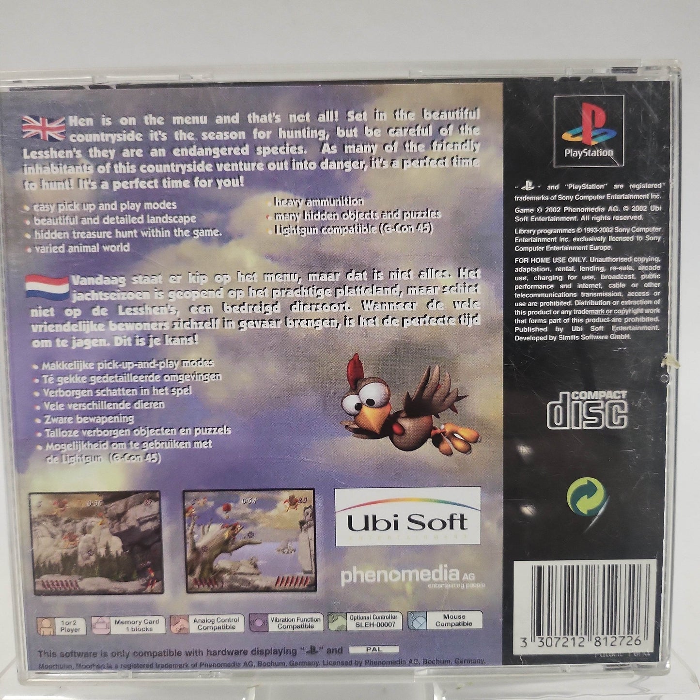 Moorhen Chicken Chase 3 Playstation 1 - Feniks Gameshop